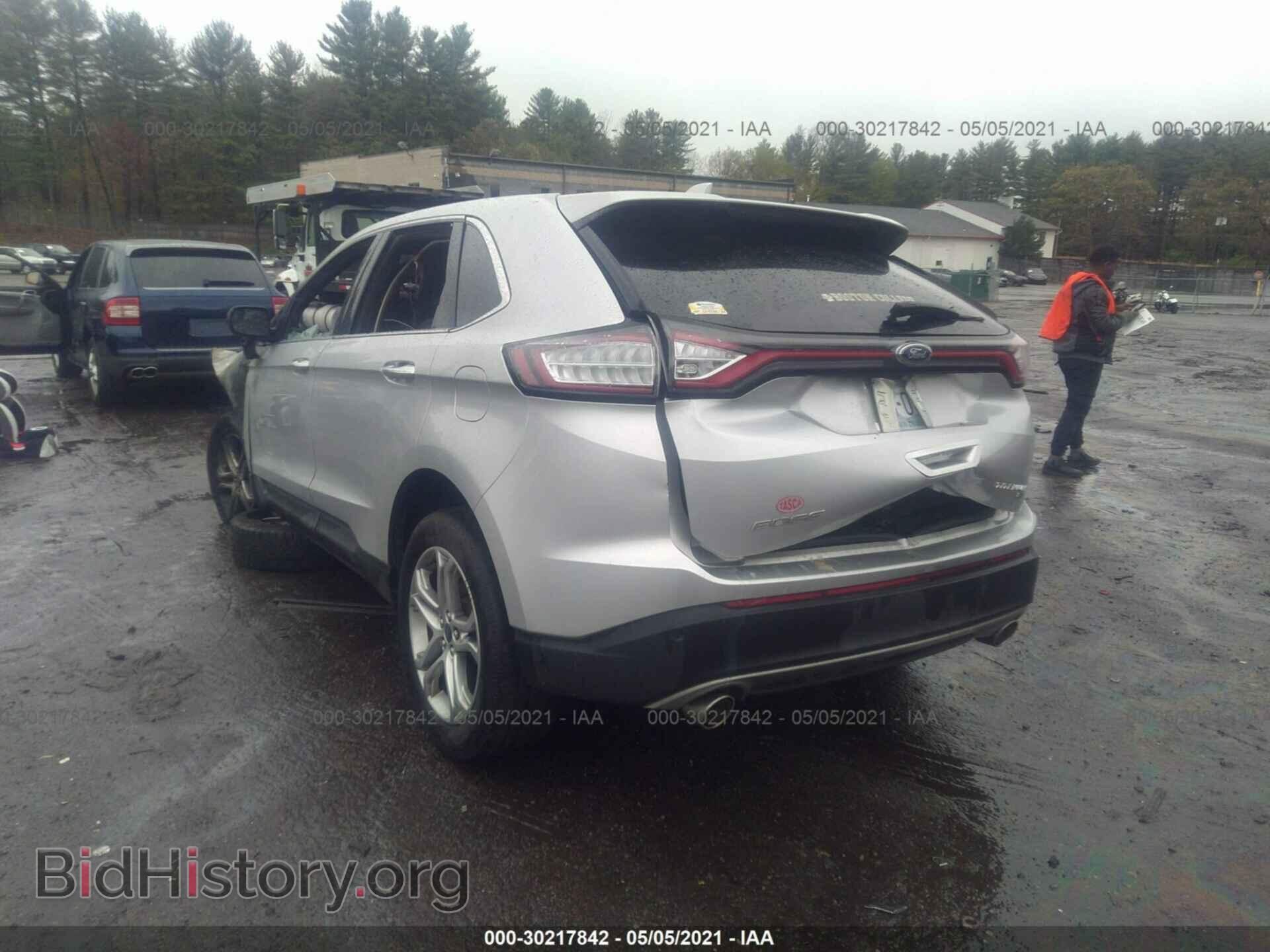 2016 FORD EDGE - VIN: 2FMPK4K84GBB21296 - Фото 3