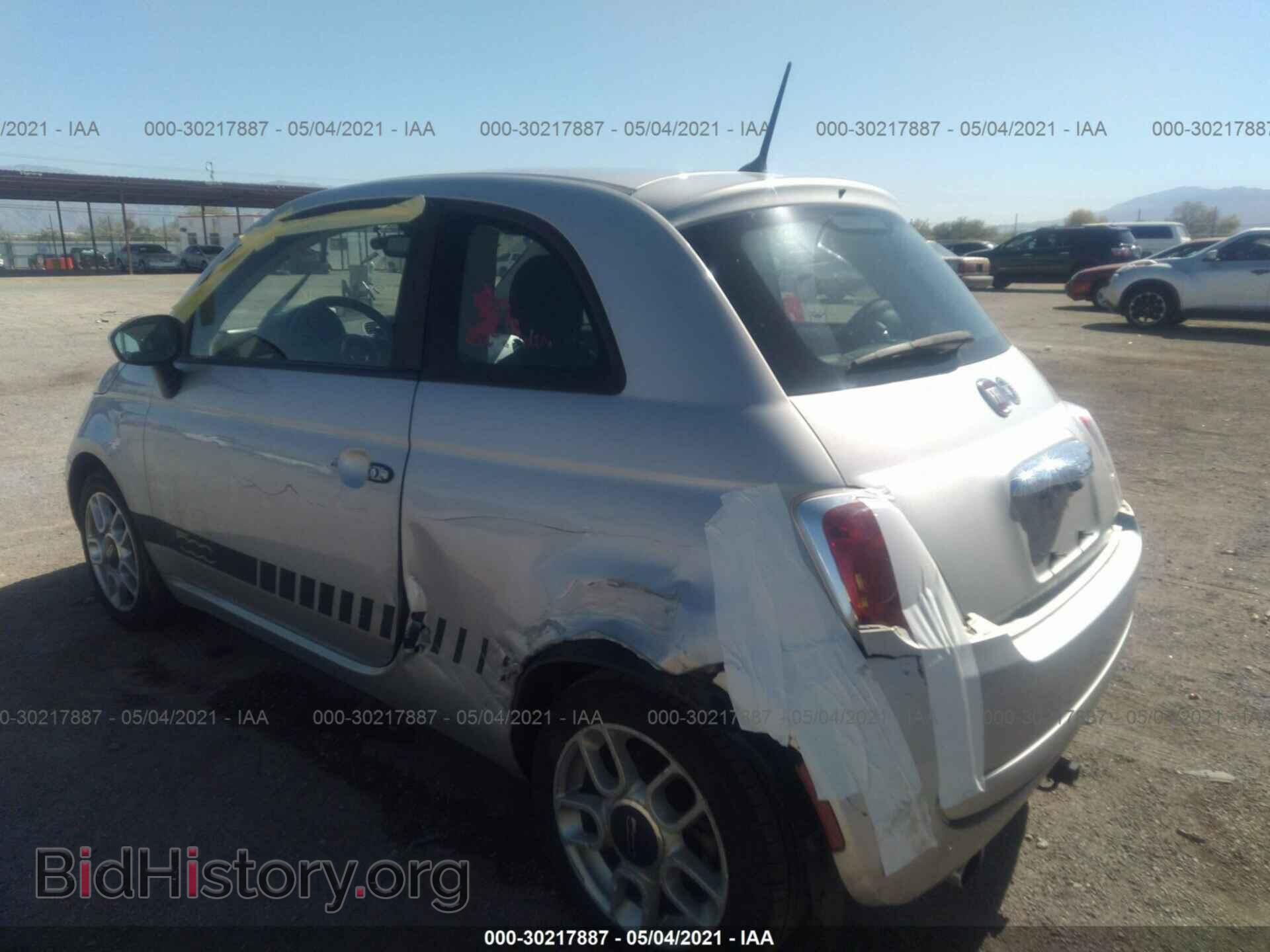2012 FIAT 500 - VIN: 3C3CFFAR1CT277621 - Photo 6
