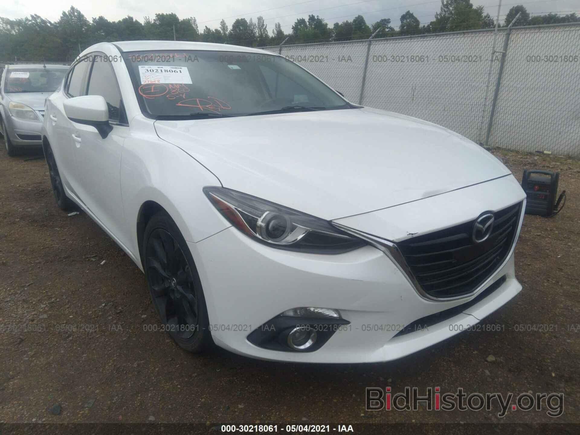 Photo JM1BM1V35E1175125 - MAZDA MAZDA3 2014