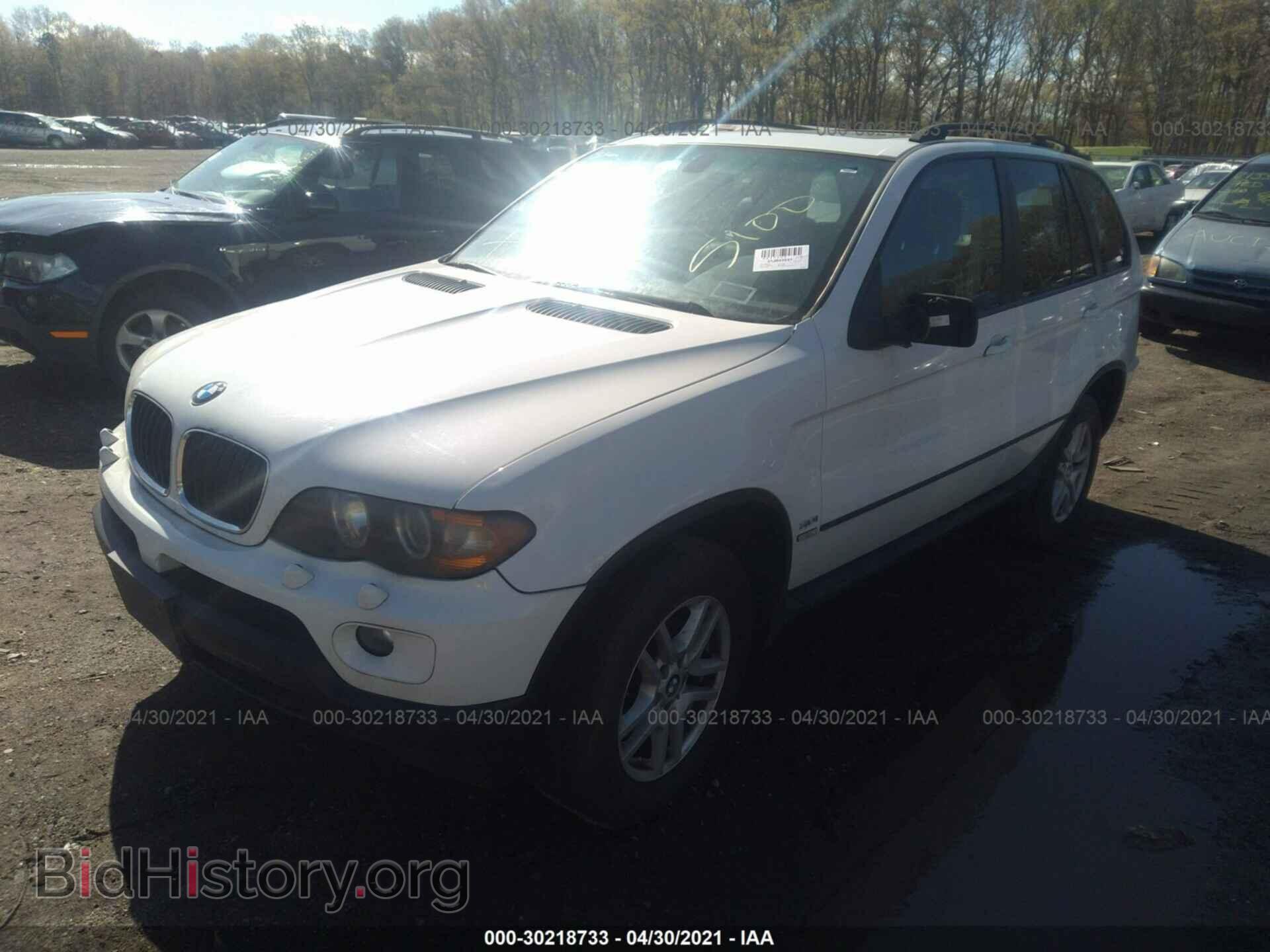2006 BMW X5 - VIN: 5UXFA13586LY48072 - Фото 2