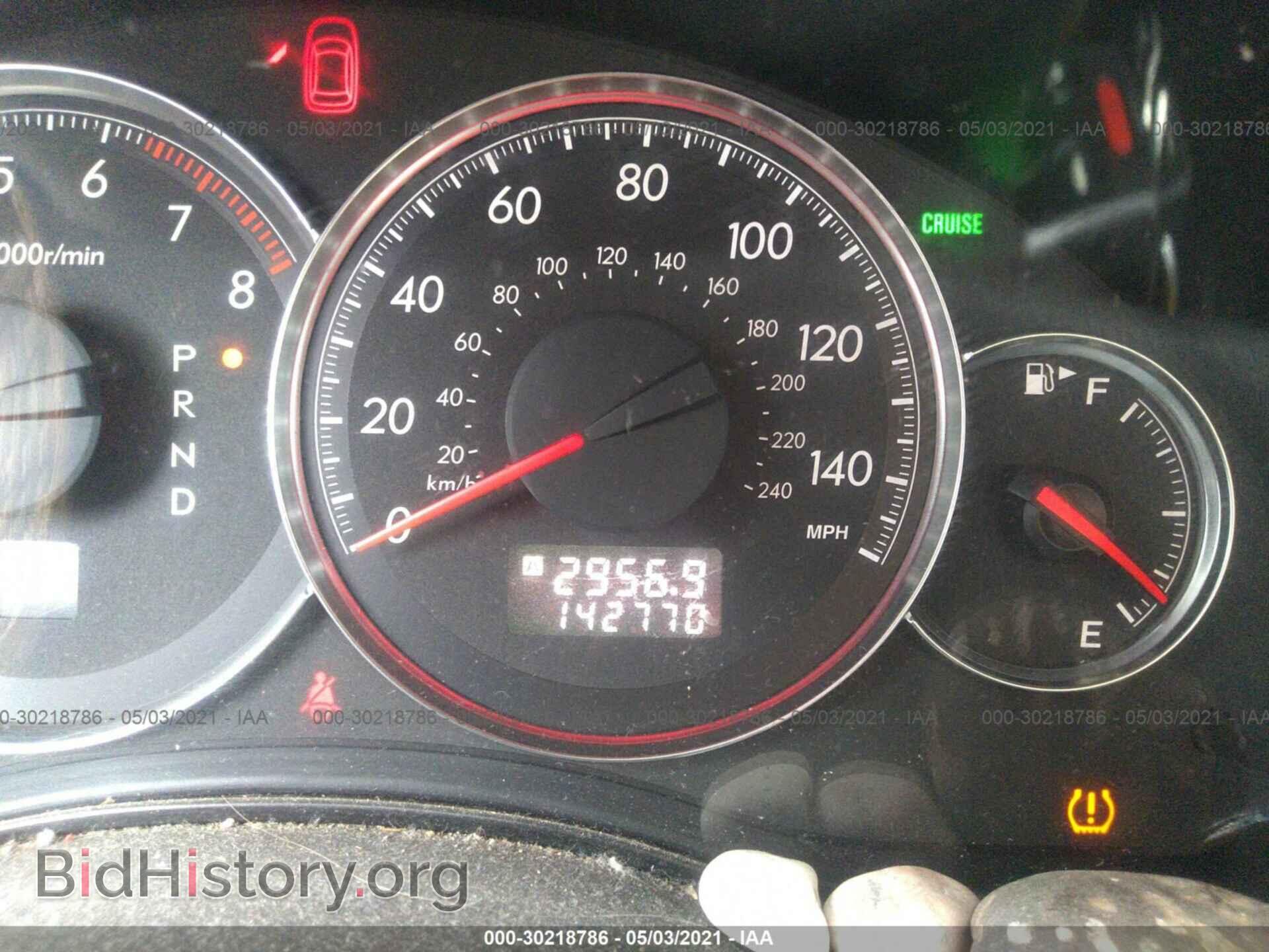 2009 SUBARU OUTBACK - VIN: 4S4BP61CX97347321 - Фото 7