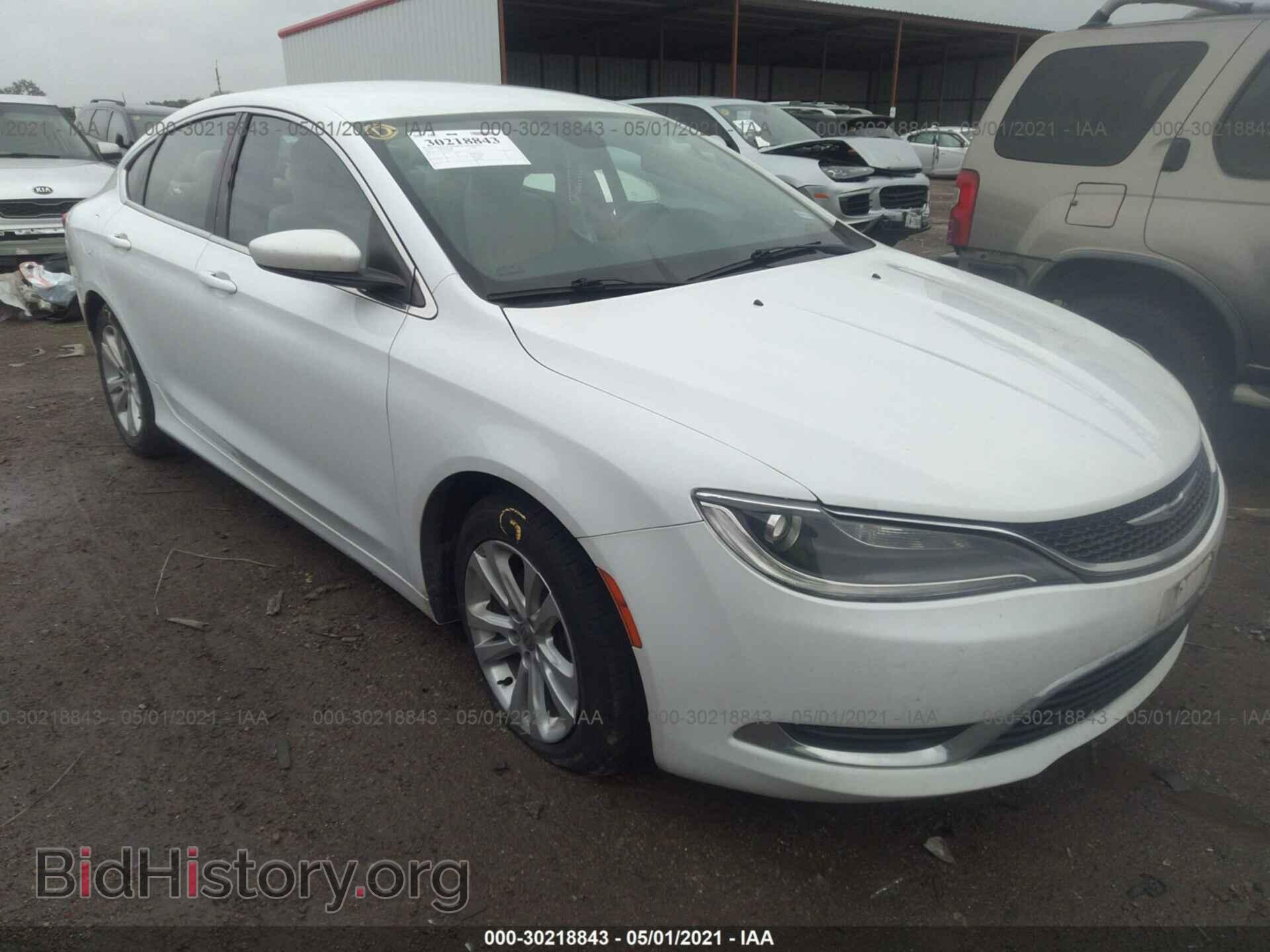 Фотография 1C3CCCAB5FN598947 - CHRYSLER 200 2015