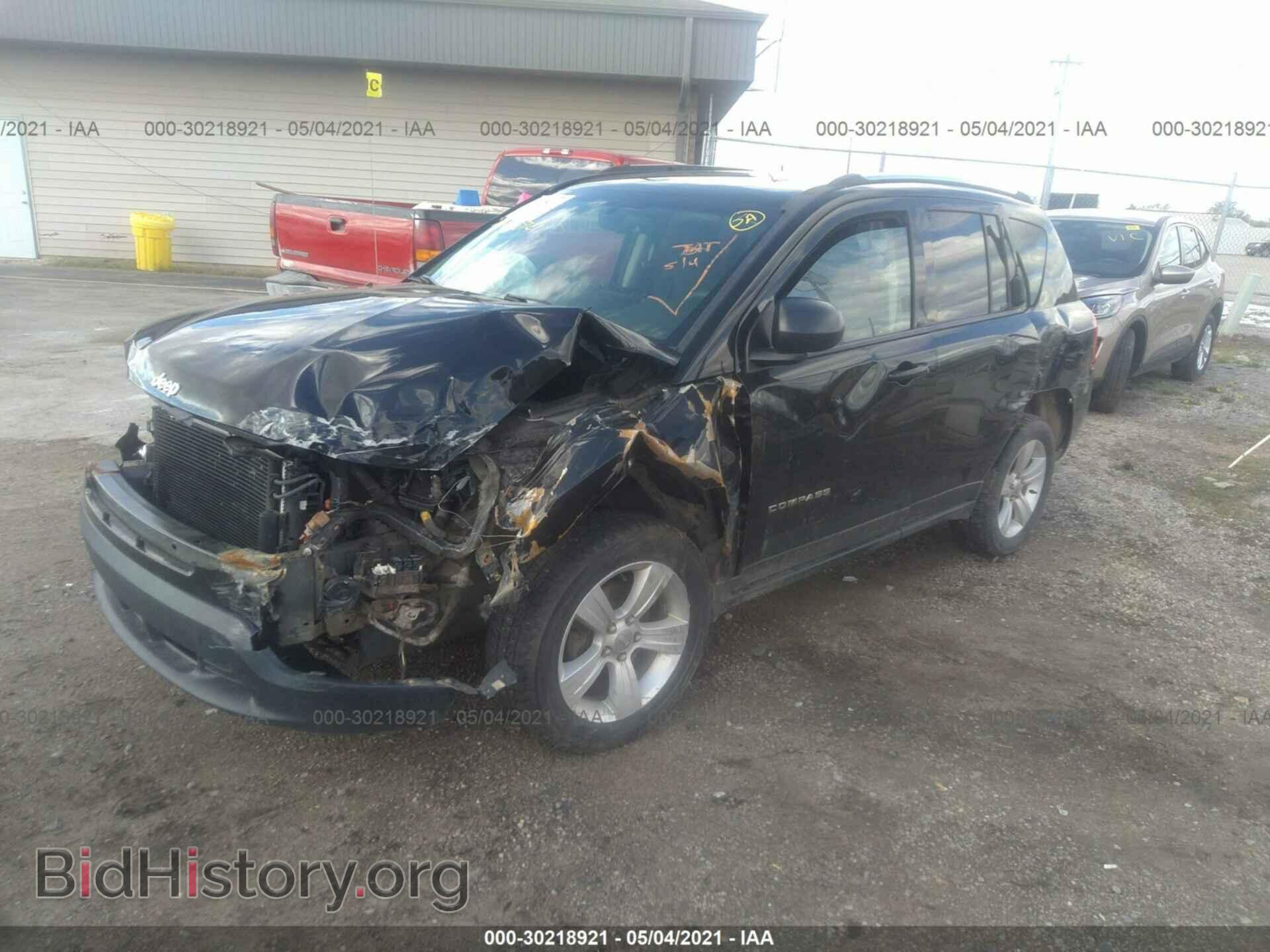 2013 JEEP COMPASS - VIN: 1C4NJCBB4DD283326 - Фото 2