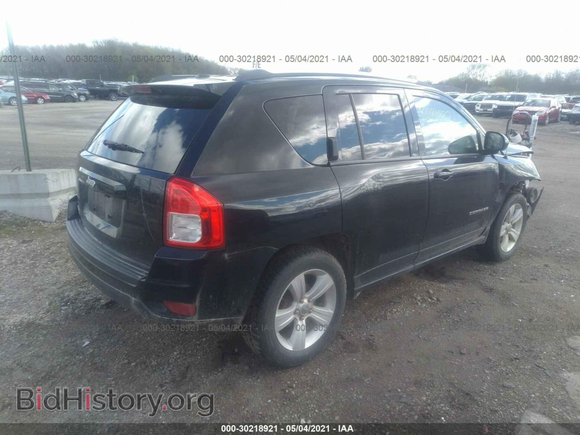 2013 JEEP COMPASS - VIN: 1C4NJCBB4DD283326 - Фото 4