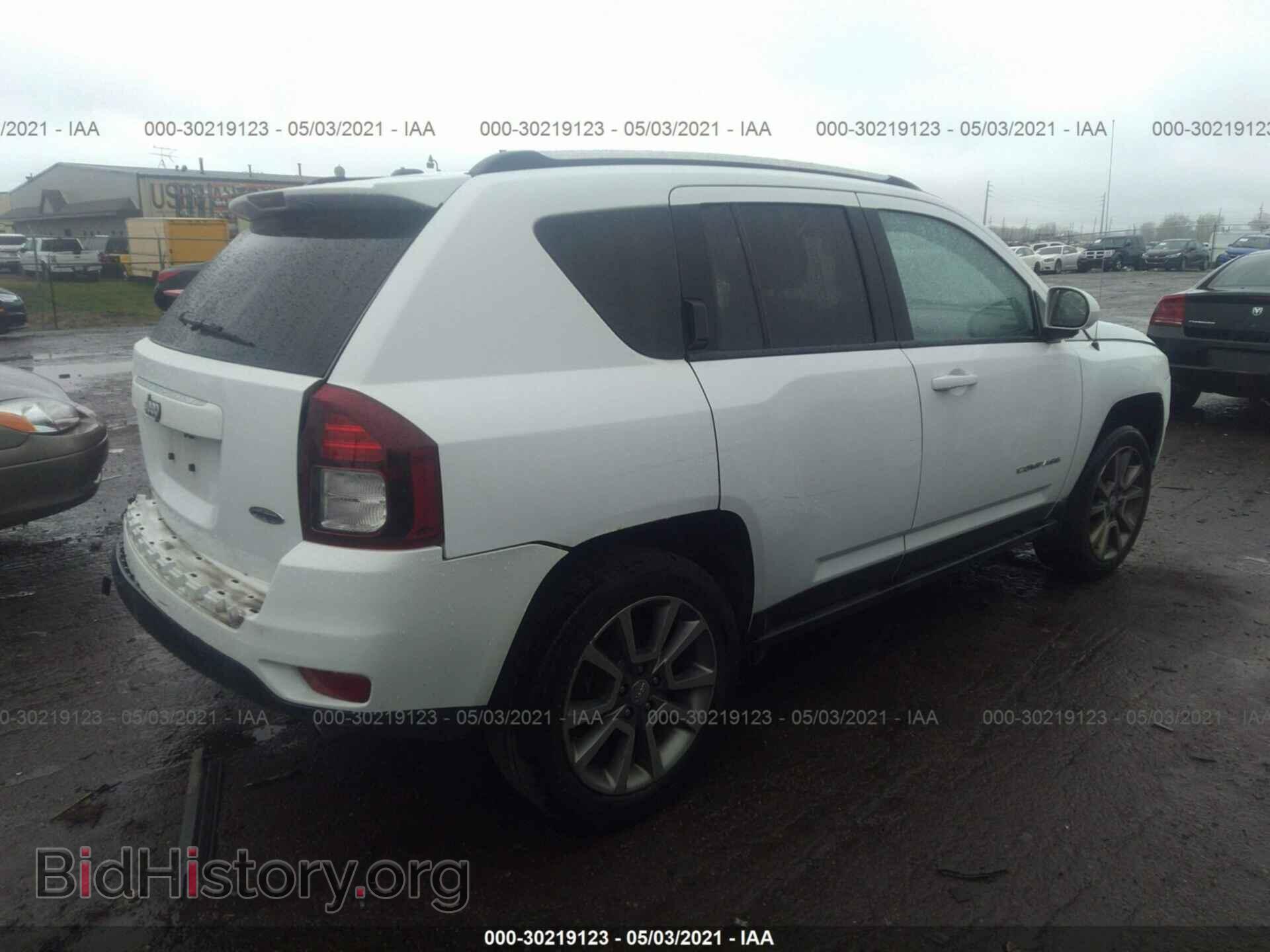 2016 JEEP COMPASS - VIN: 1C4NJDEB0GD684135 - Фото 4