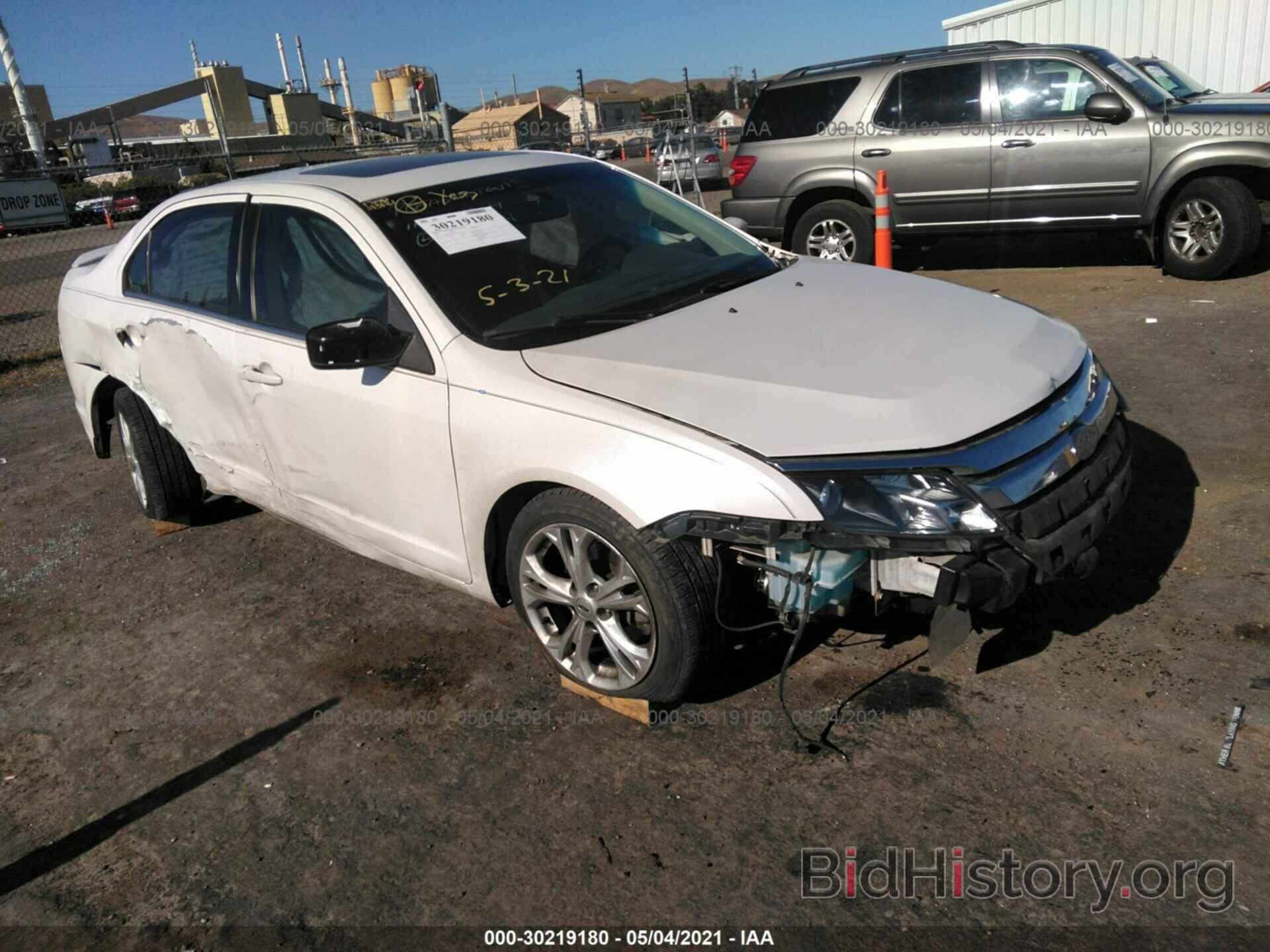 Photo 3FAHP0HA2CR107072 - FORD FUSION 2012