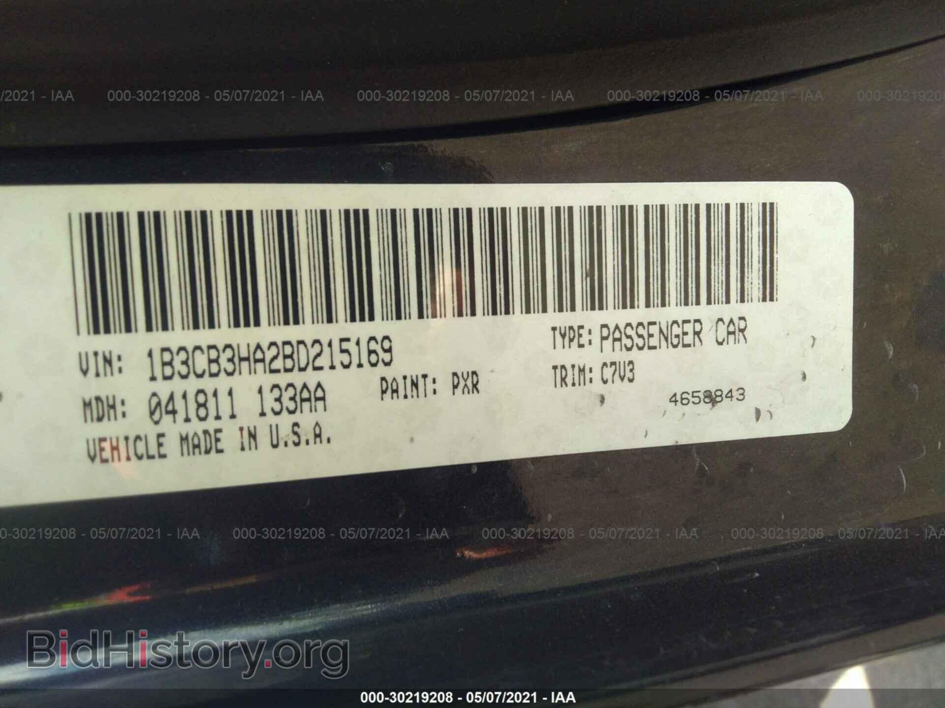 2011 DODGE CALIBER - VIN: 1B3CB3HA2BD215169 - Photo 9