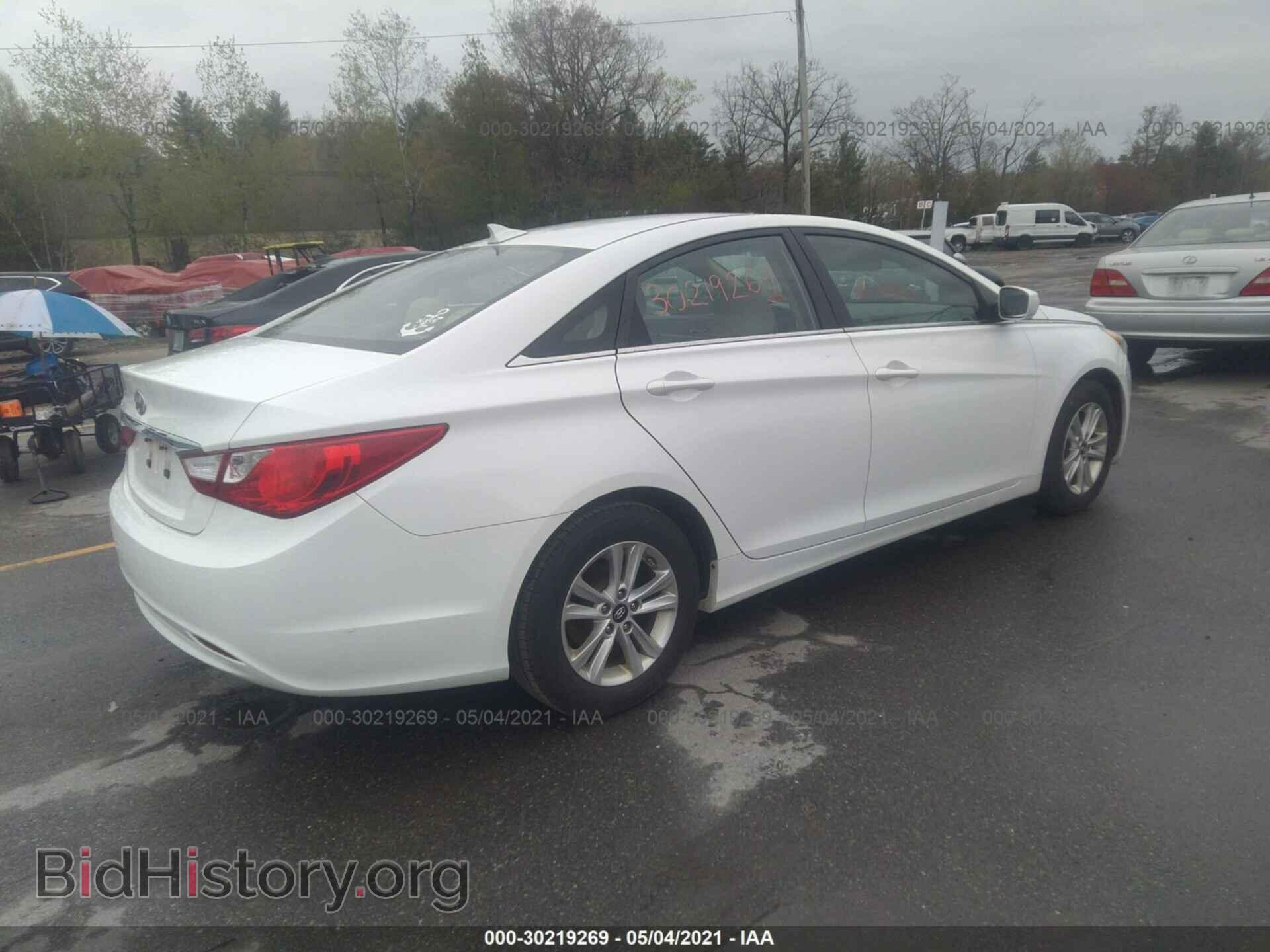 2013 HYUNDAI SONATA - VIN: 5NPEB4AC0DH700447 - Фото 4