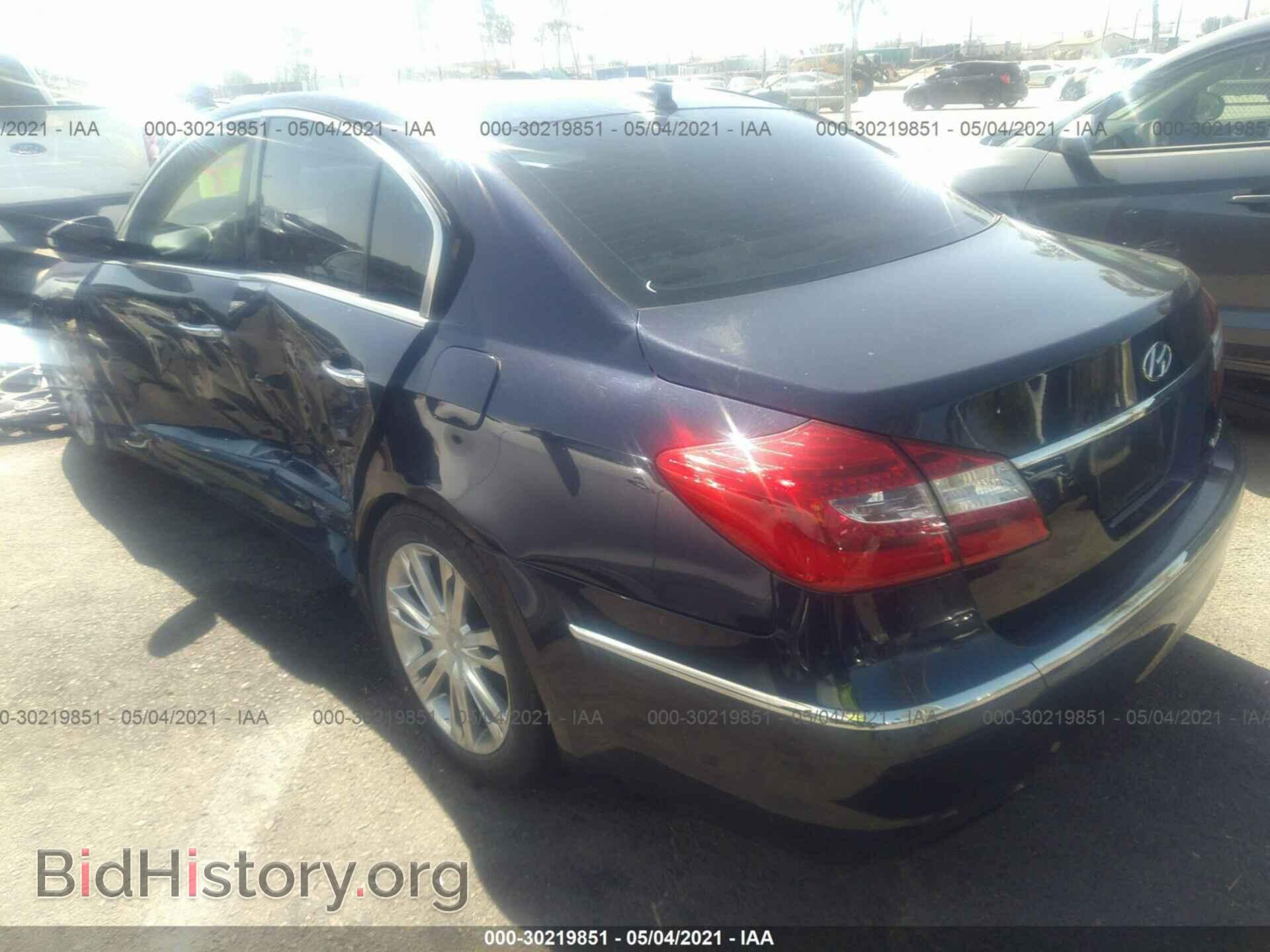 2012 HYUNDAI GENESIS - VIN: KMHGC4DD6CU167403 - Фото 3
