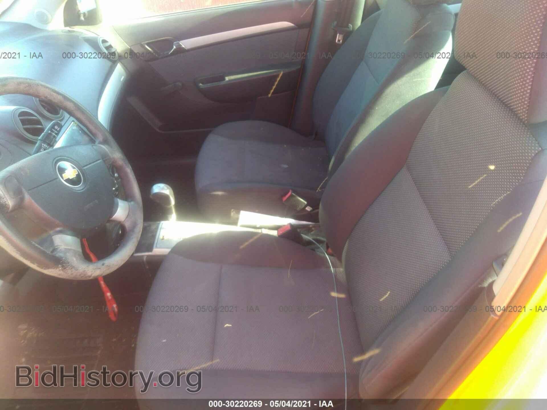 2011 CHEVROLET AVEO - VIN: KL1TD5DE7BB112698 - Фото 5
