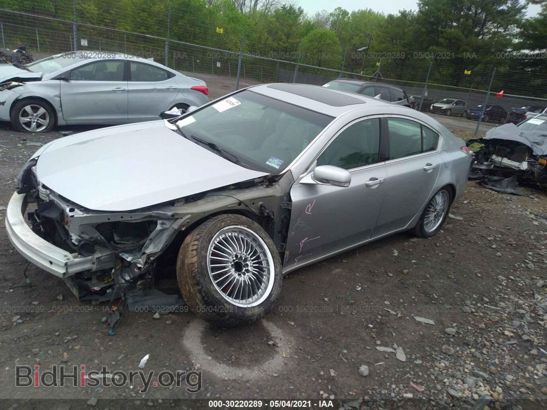 2012 ACURA TL - VIN: 19UUA9F55CA007029 - Фото 2
