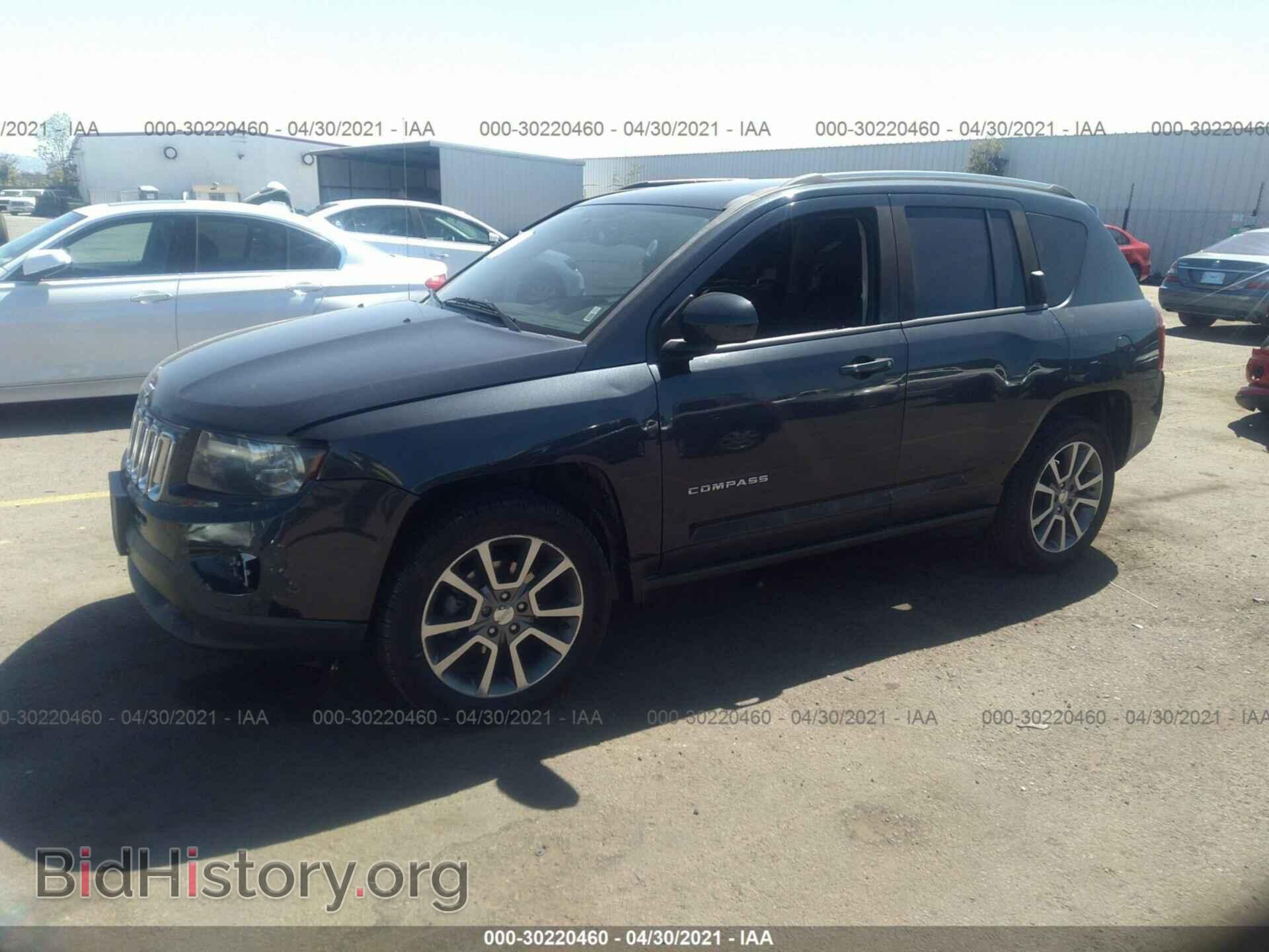 2014 JEEP COMPASS - VIN: 1C4NJCCB7ED877053 - Фото 2
