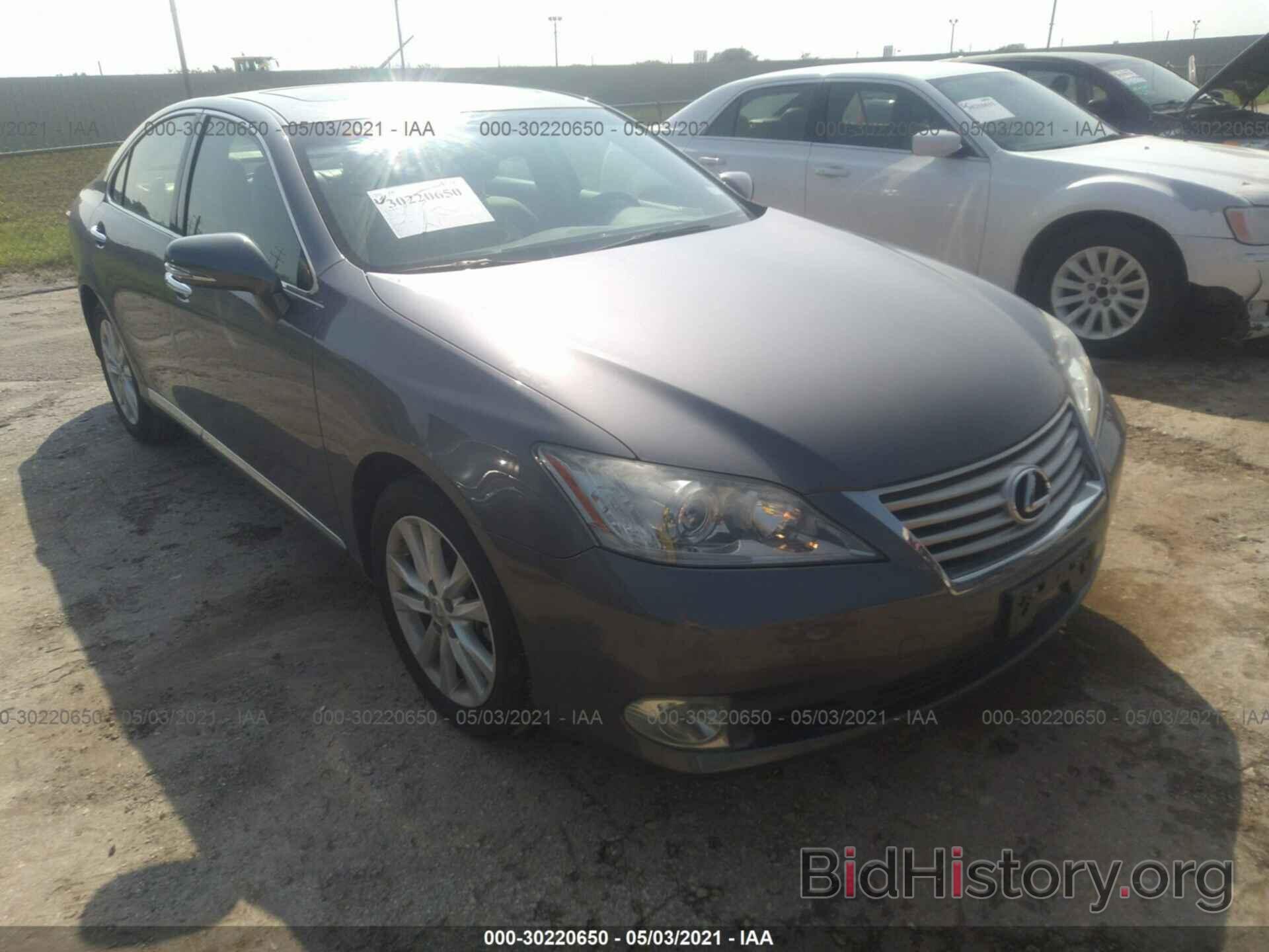 Photo JTHBK1EG6C2474900 - LEXUS ES 350 2012