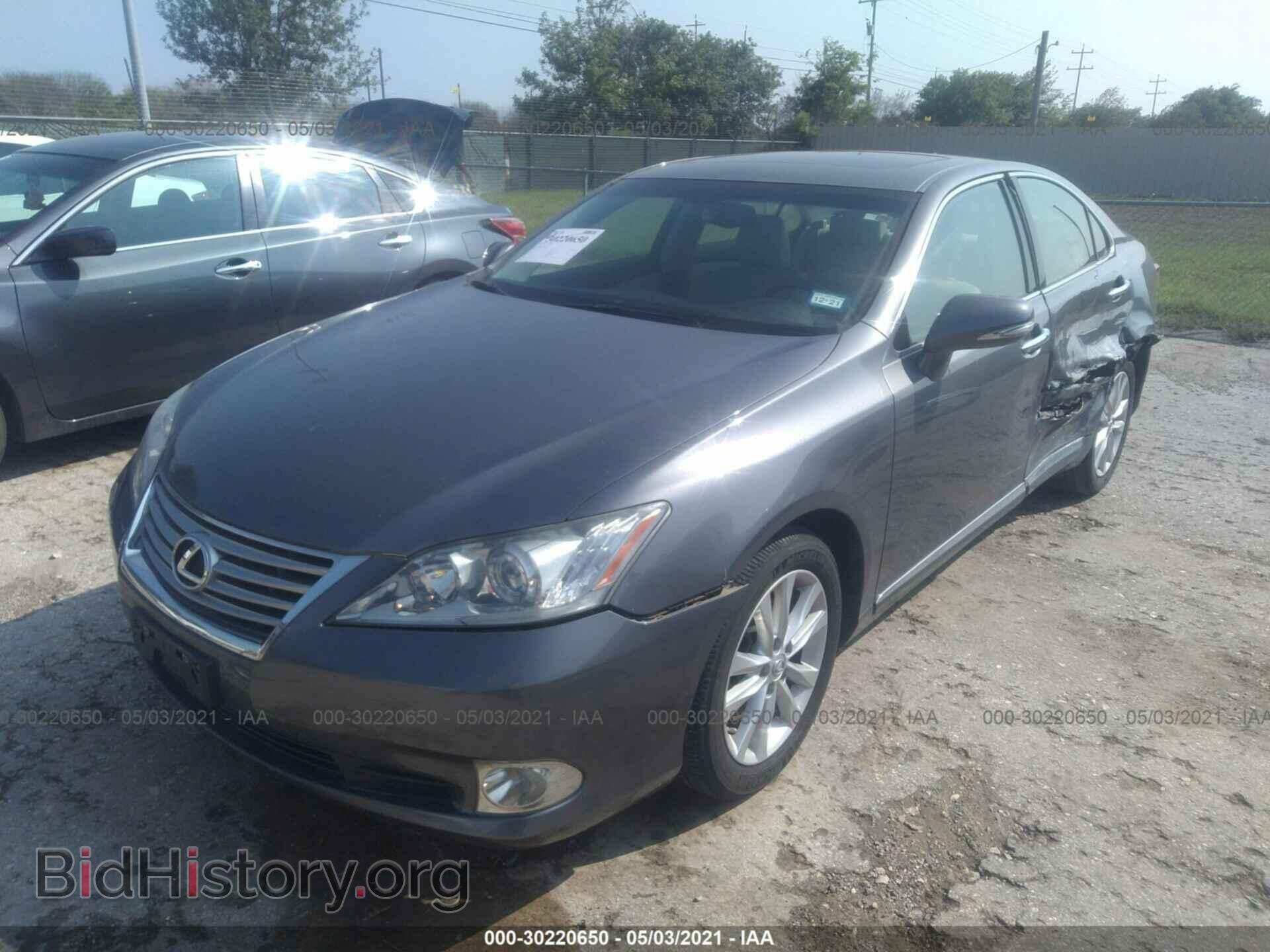 2012 LEXUS ES 350 - VIN: JTHBK1EG6C2474900 - Фото 2