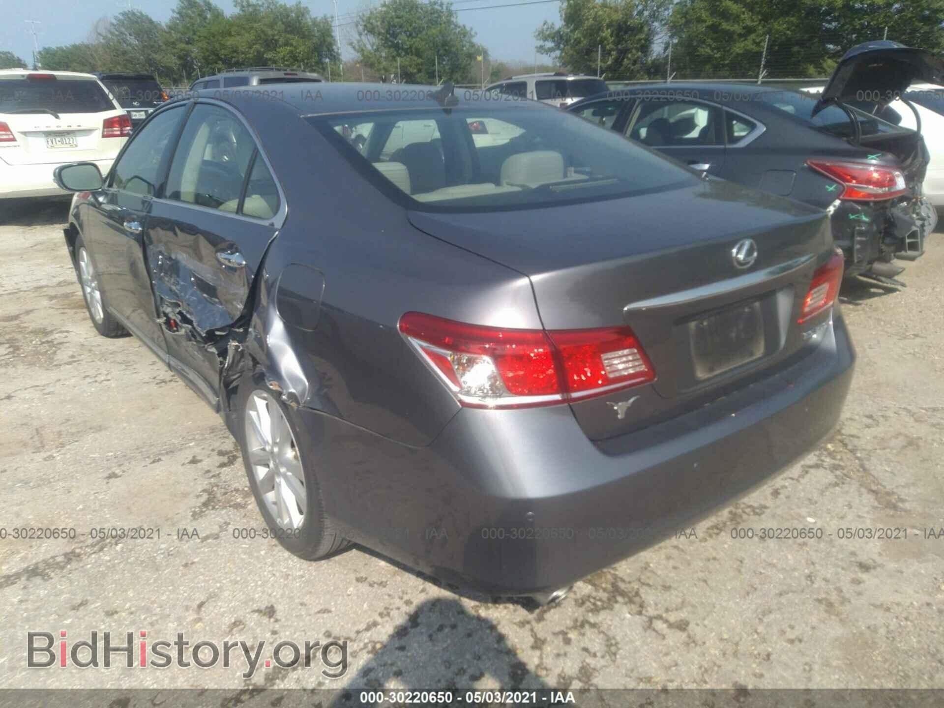 2012 LEXUS ES 350 - VIN: JTHBK1EG6C2474900 - Фото 3