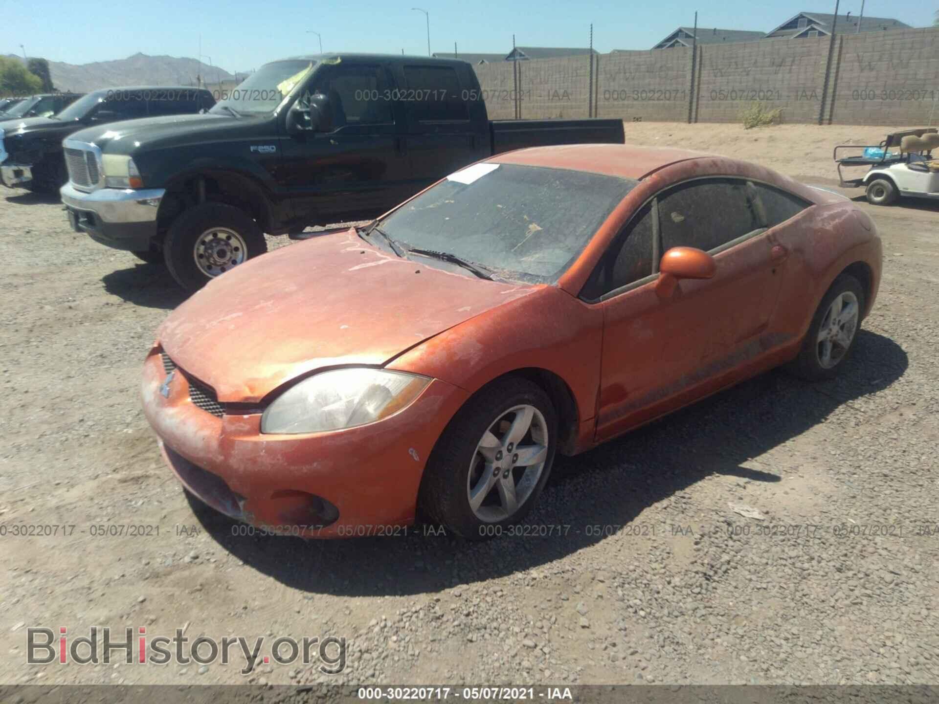 2008 MITSUBISHI ECLIPSE - VIN: 4A3AK24F88E033560 - Фото 2