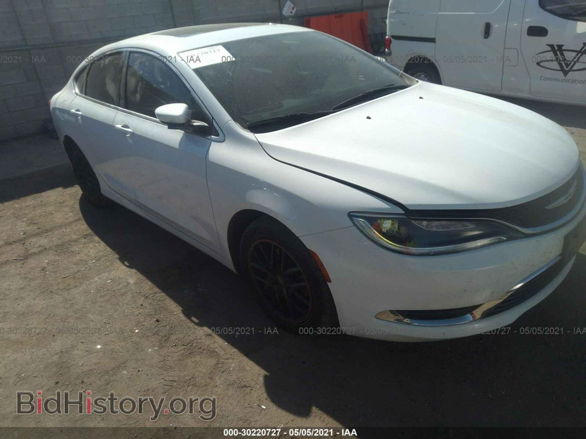 Фотография 1C3CCCABXFN740869 - CHRYSLER 200 2015