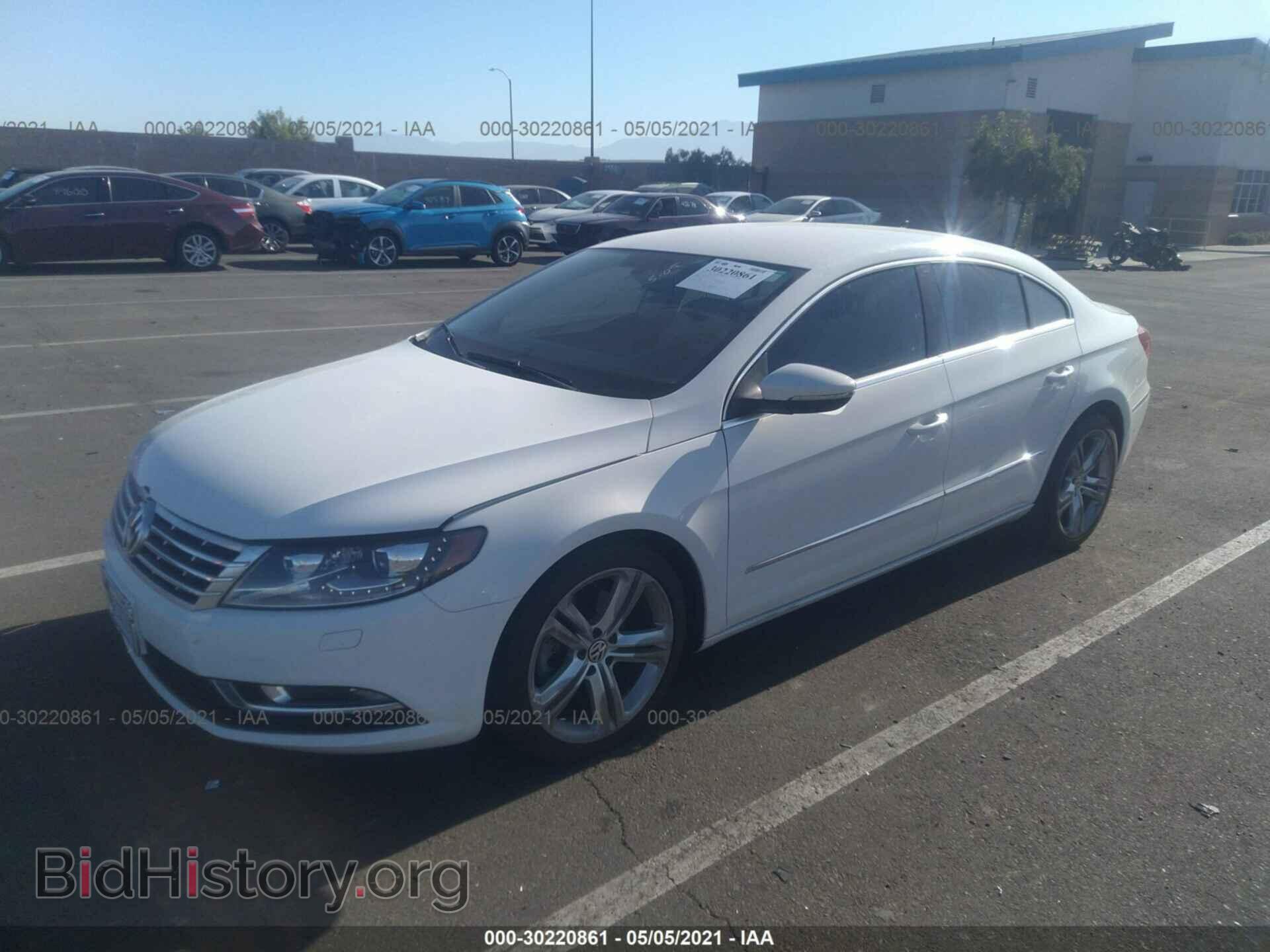 2013 VOLKSWAGEN CC - VIN: WVWBP7AN5DE528018 - Фото 2