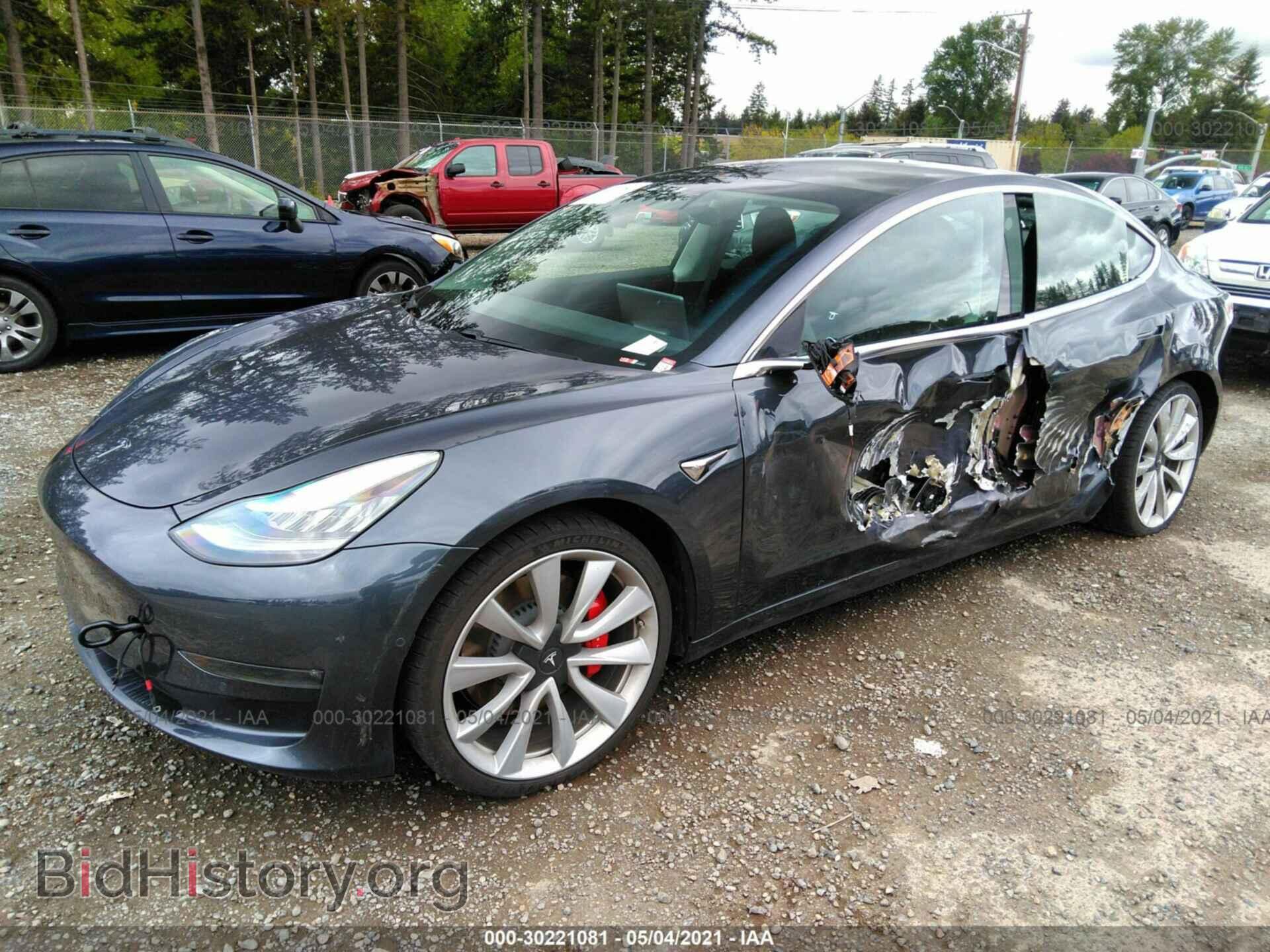 2019 TESLA MODEL 3 - VIN: 5YJ3E1EB7KF530498 - Фото 2