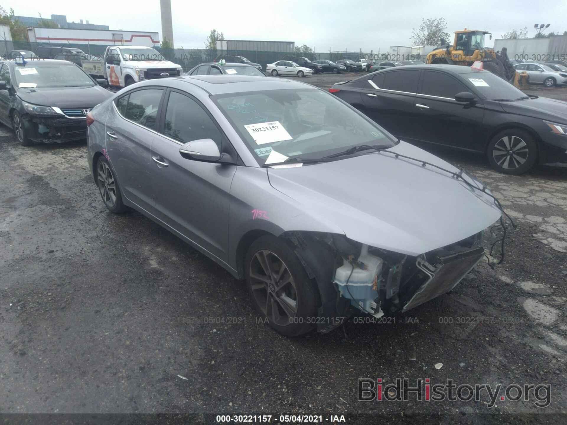 Photo 5NPD84LF3HH053338 - HYUNDAI ELANTRA 2017