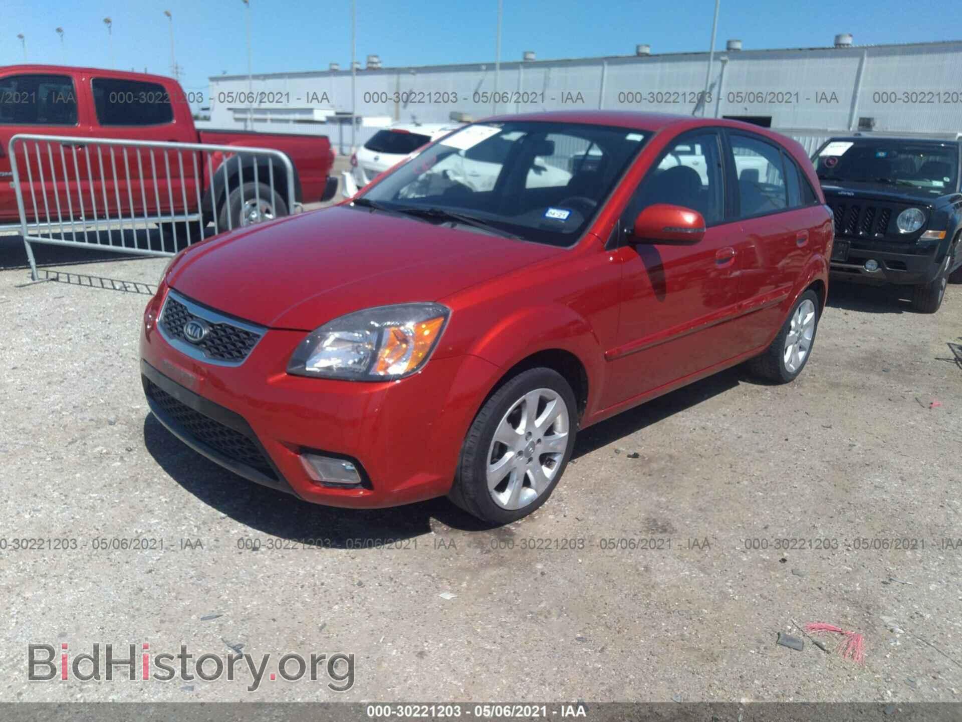 2011 KIA RIO - VIN: KNADH5A34B6814469 - Фото 2