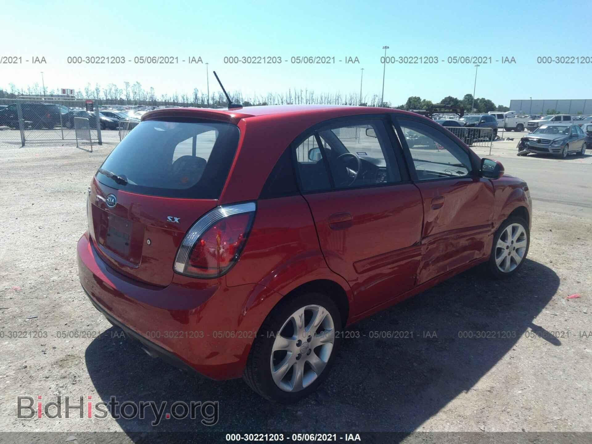 2011 KIA RIO - VIN: KNADH5A34B6814469 - Фото 4