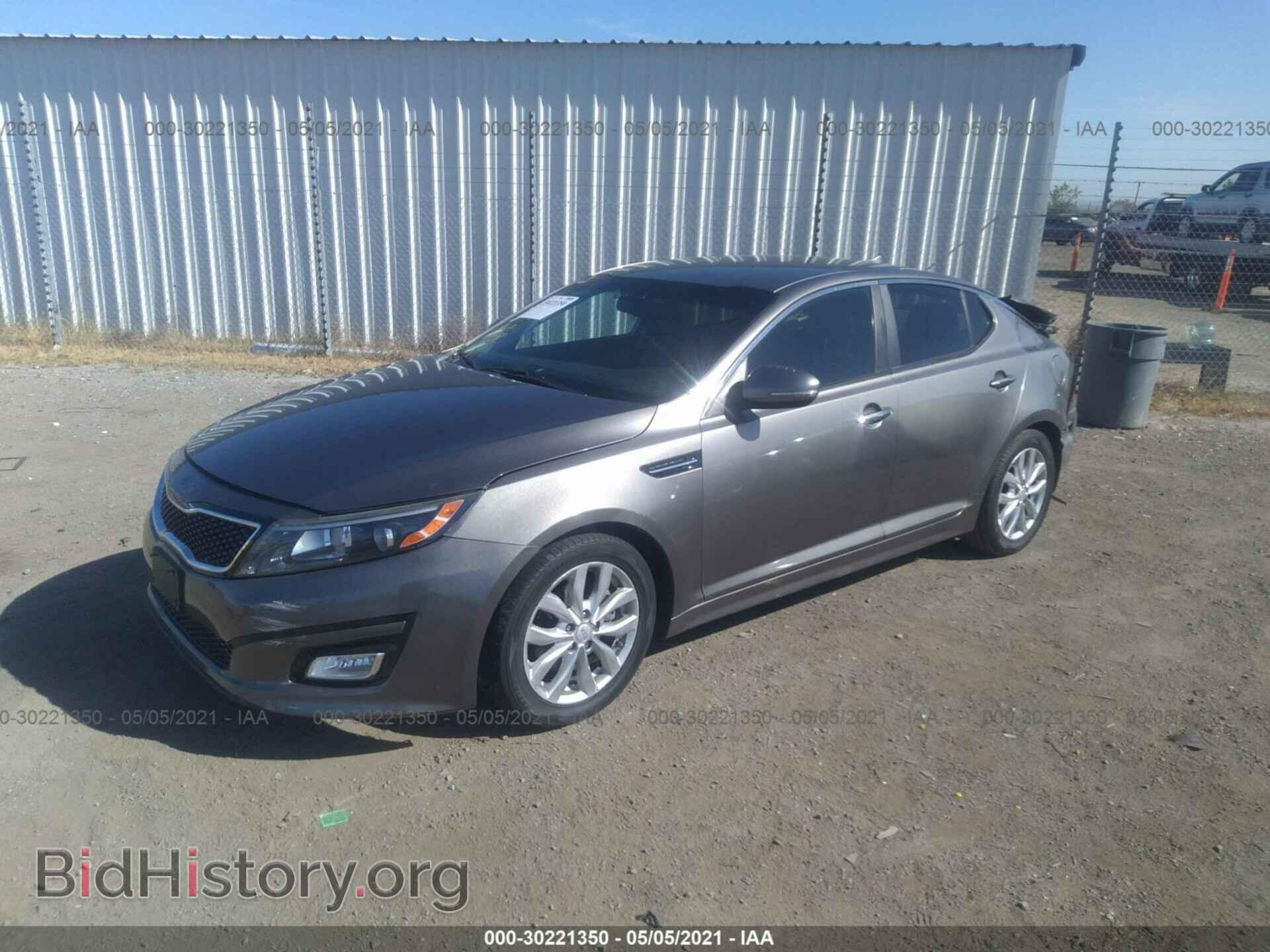 2015 KIA OPTIMA - VIN: 5XXGN4A7XFG488335 - Фото 2