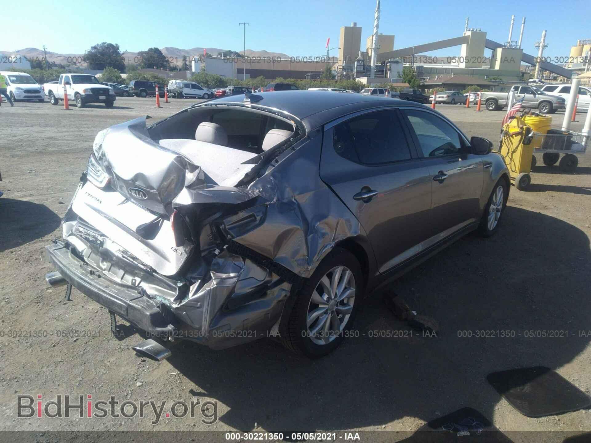 2015 KIA OPTIMA - VIN: 5XXGN4A7XFG488335 - Фото 4