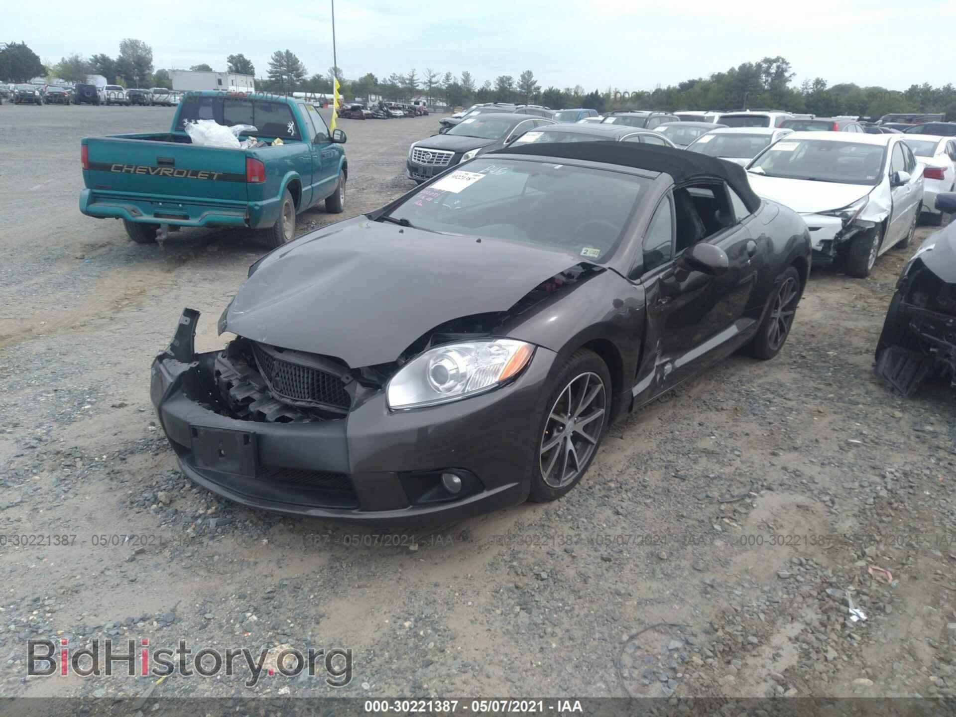 2011 MITSUBISHI ECLIPSE - VIN: 4A37L3ET7BE002051 - Photo 2