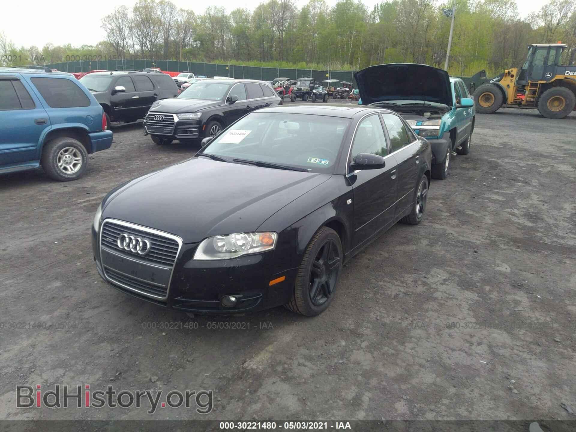 2007 AUDI A4 - VIN: WAUDF78E67A019405 - Фото 2
