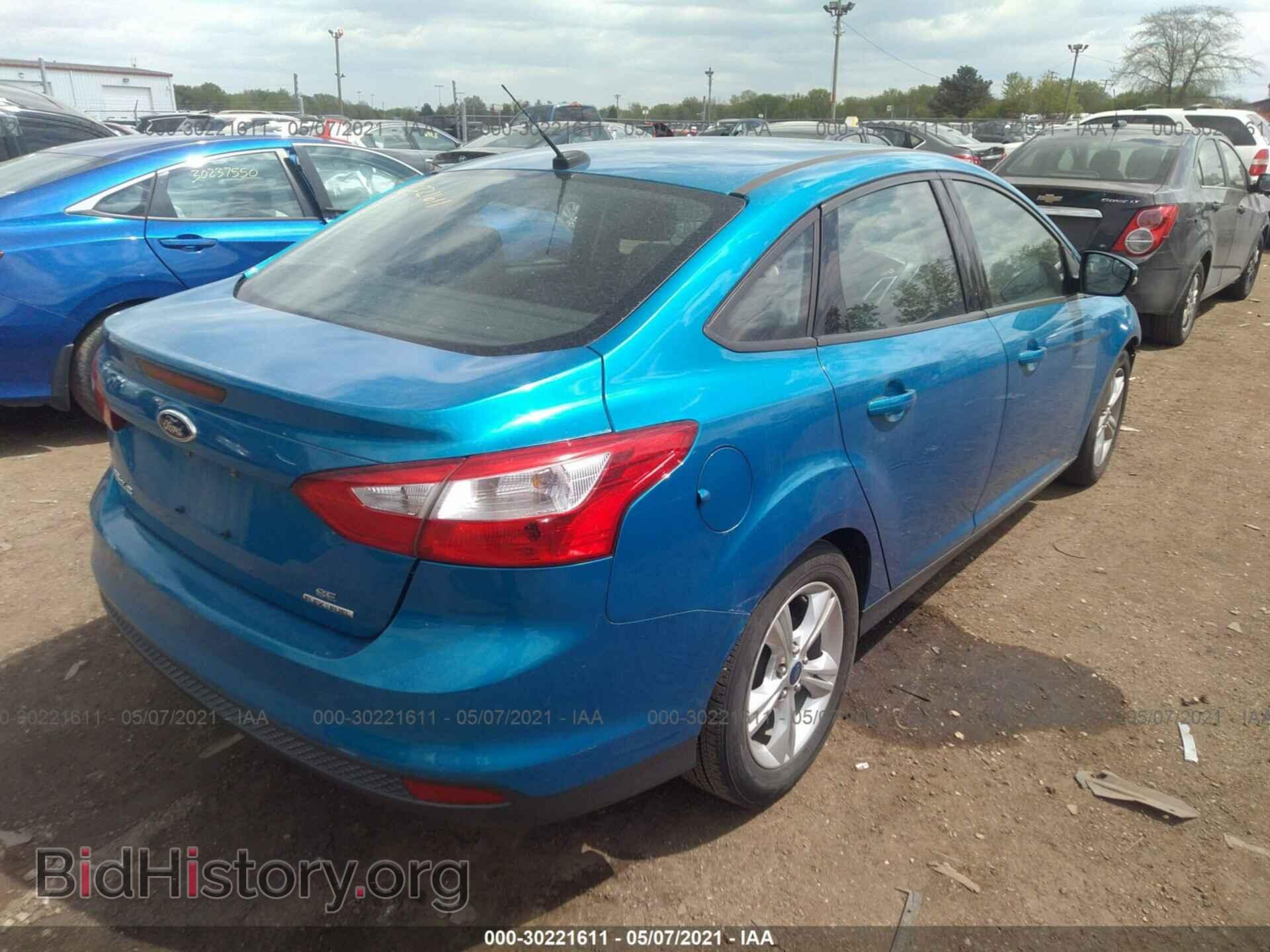 2014 FORD FOCUS - VIN: 1FADP3F25EL205297 - Фото 4