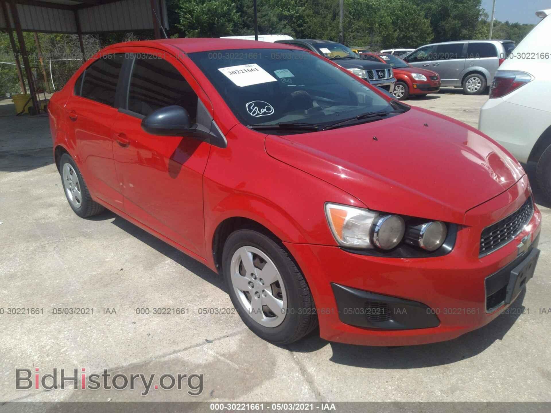 Photo 1G1JA5SH2D4159367 - CHEVROLET SONIC 2013