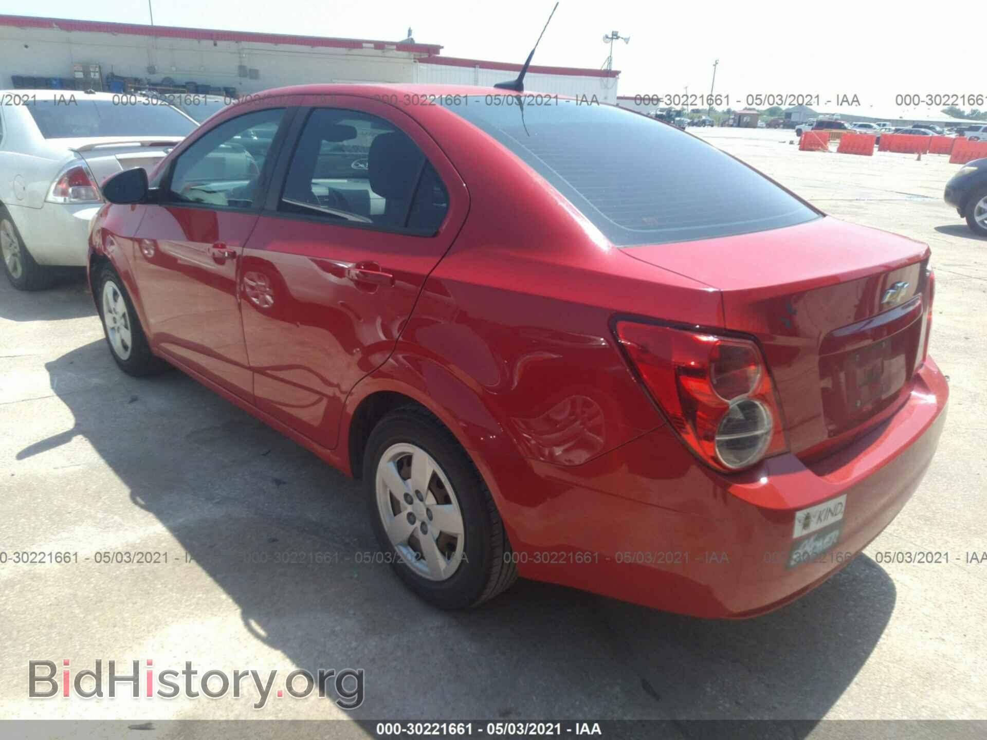 2013 CHEVROLET SONIC - VIN: 1G1JA5SH2D4159367 - Фото 3
