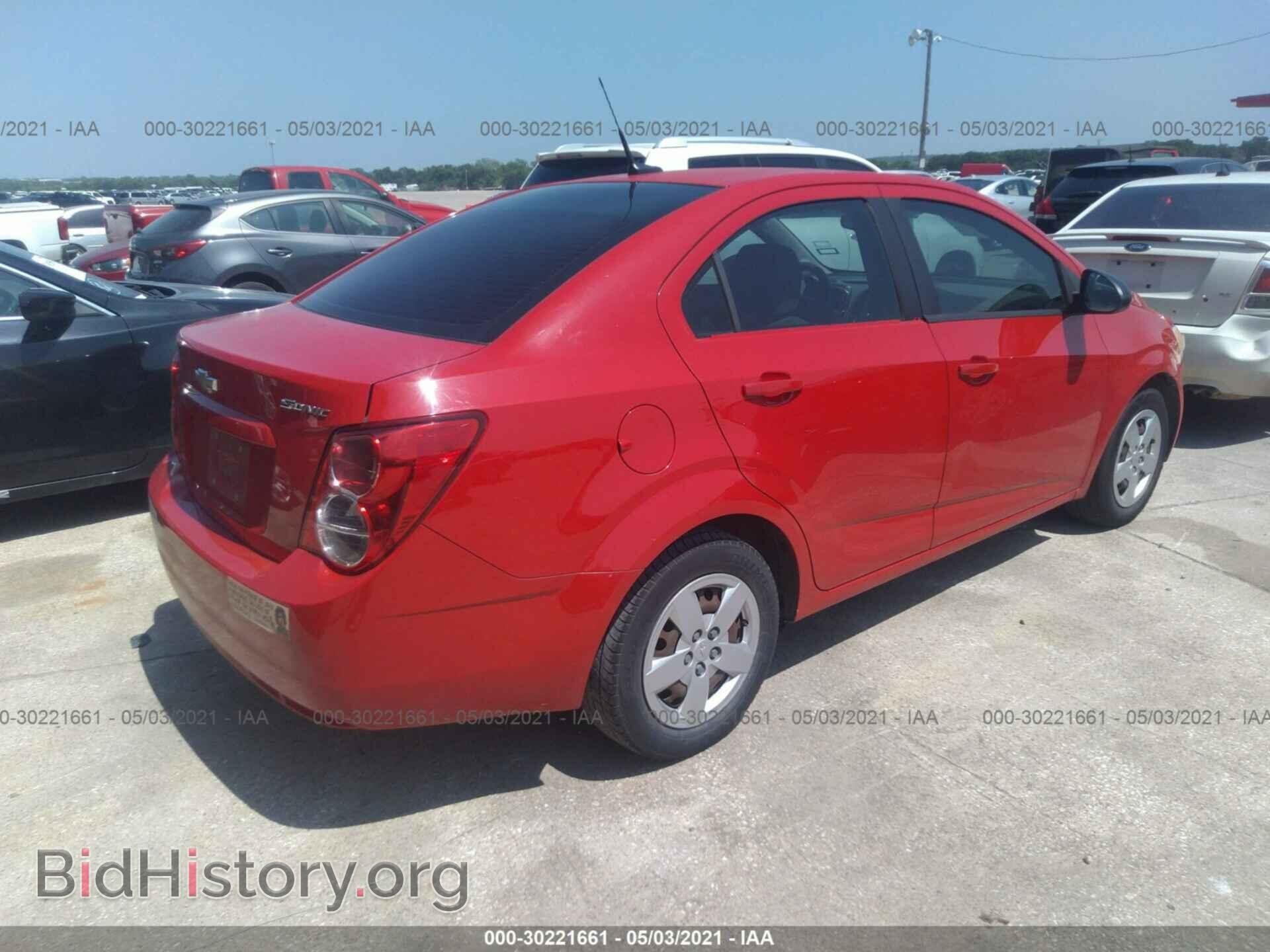 2013 CHEVROLET SONIC - VIN: 1G1JA5SH2D4159367 - Фото 4