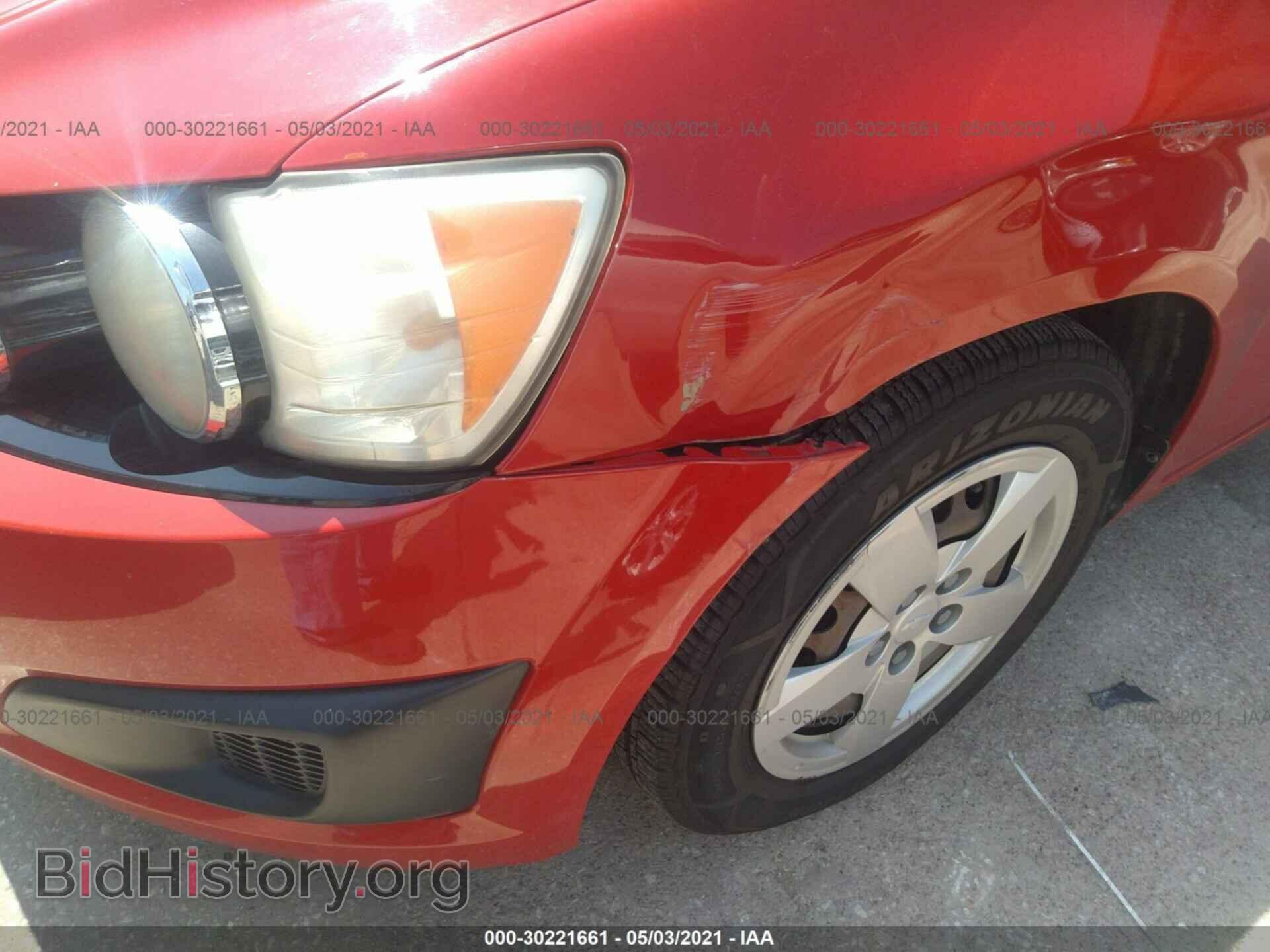 2013 CHEVROLET SONIC - VIN: 1G1JA5SH2D4159367 - Фото 6