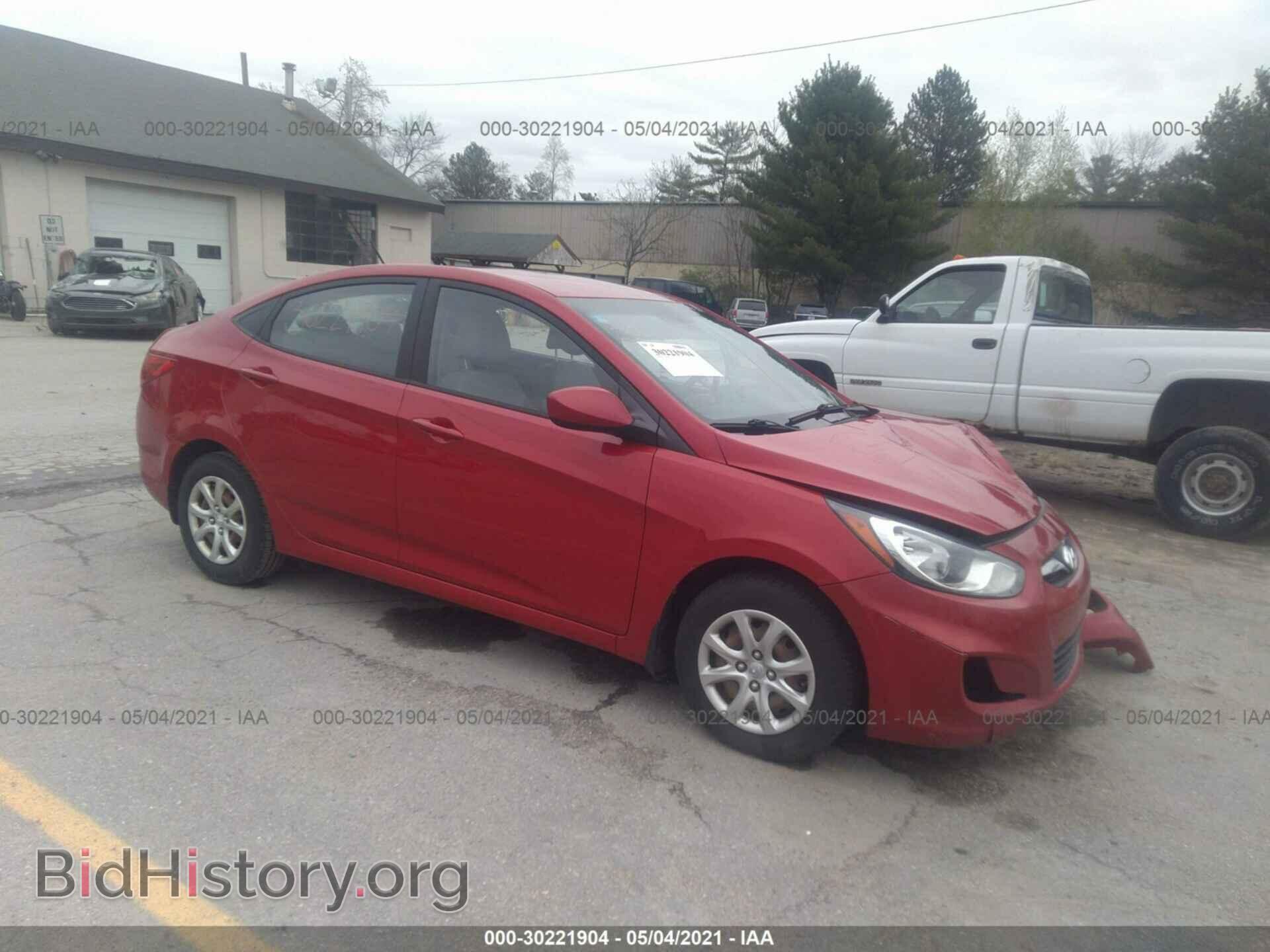 Photo KMHCT4AE7DU313157 - HYUNDAI ACCENT 2013