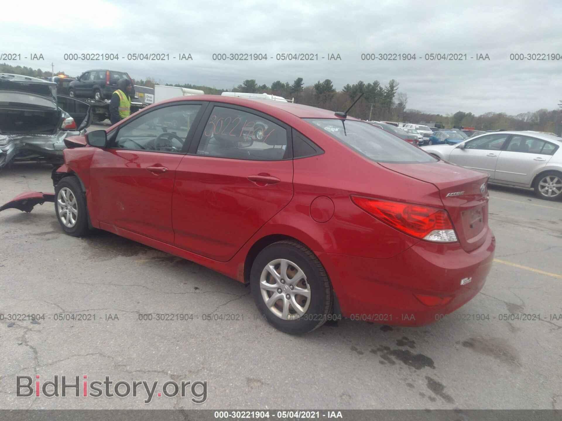 2013 HYUNDAI ACCENT - VIN: KMHCT4AE7DU313157 - Photo 3