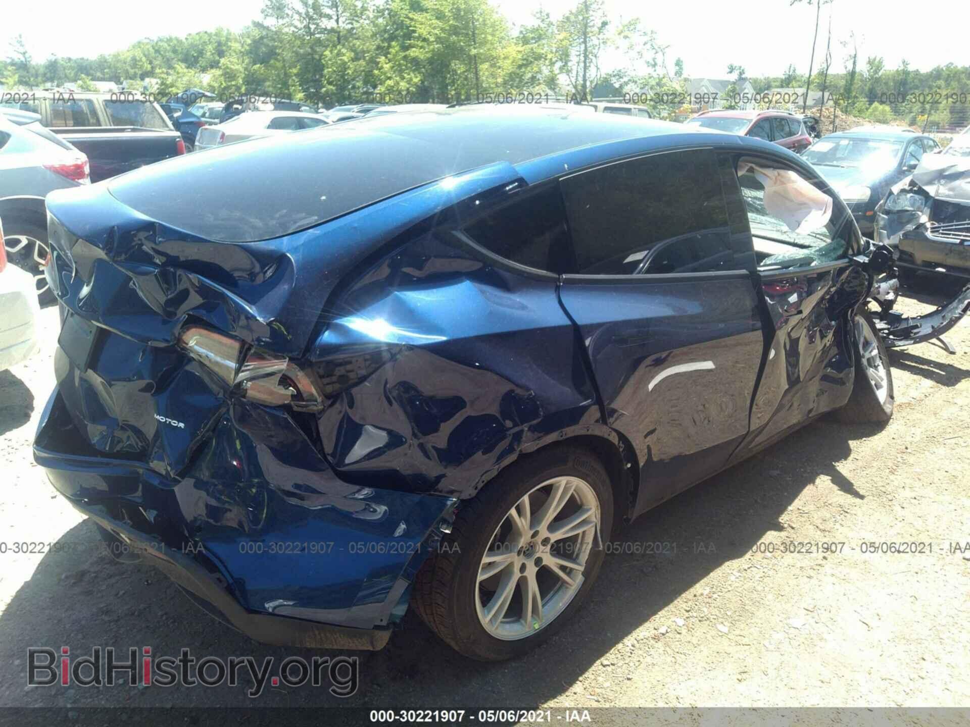 2021 TESLA MODEL Y - VIN: 5YJYGAEE3MF146019 - Фото 4