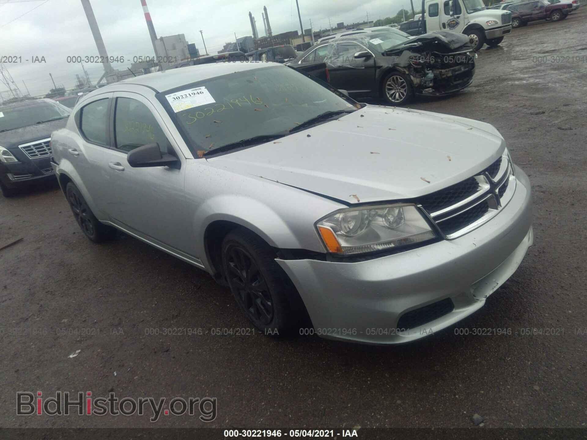 Photo 1C3CDZAB7CN238607 - DODGE AVENGER 2012
