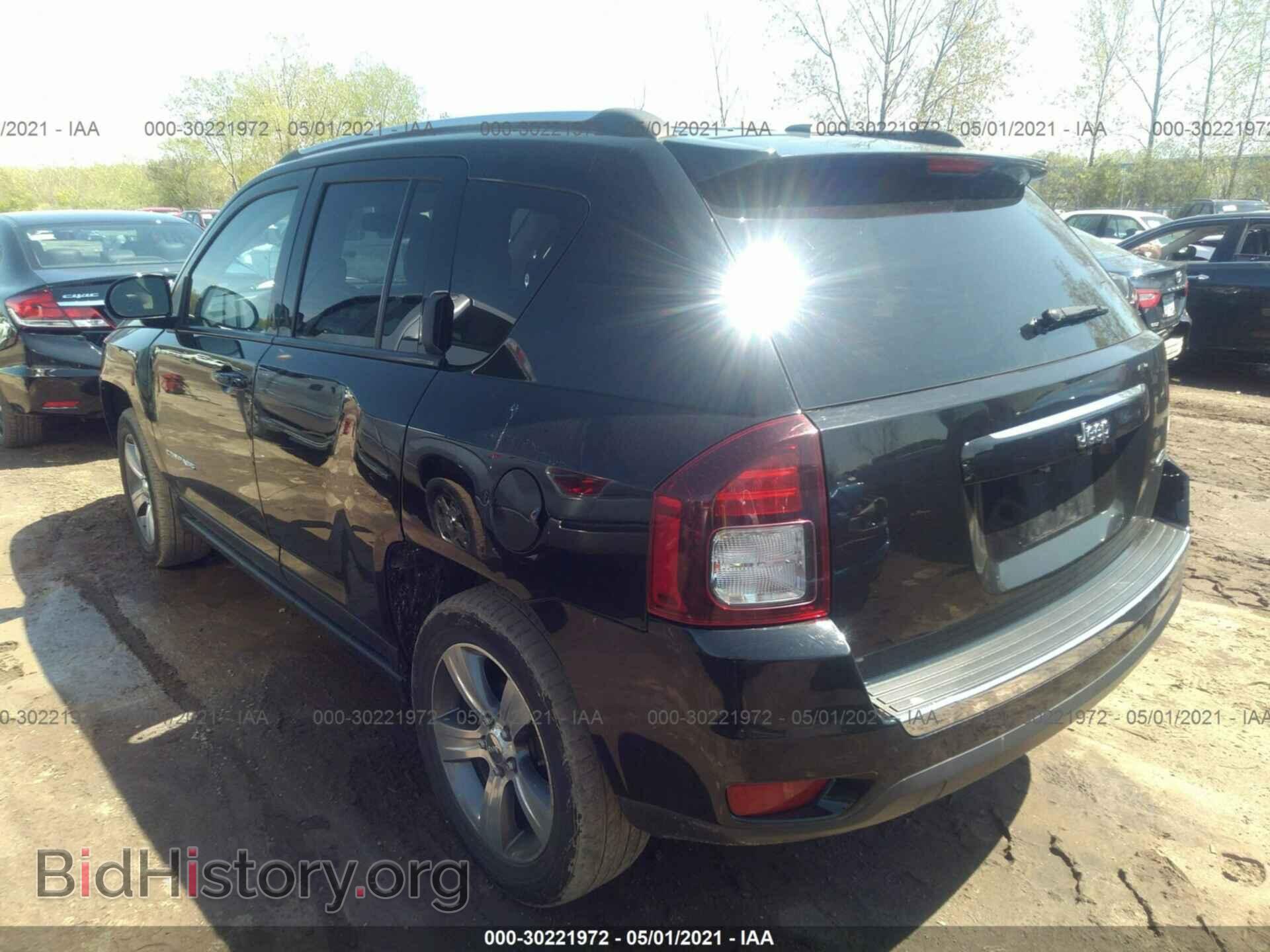 2016 JEEP COMPASS - VIN: 1C4NJCEA4GD807209 - Фото 3