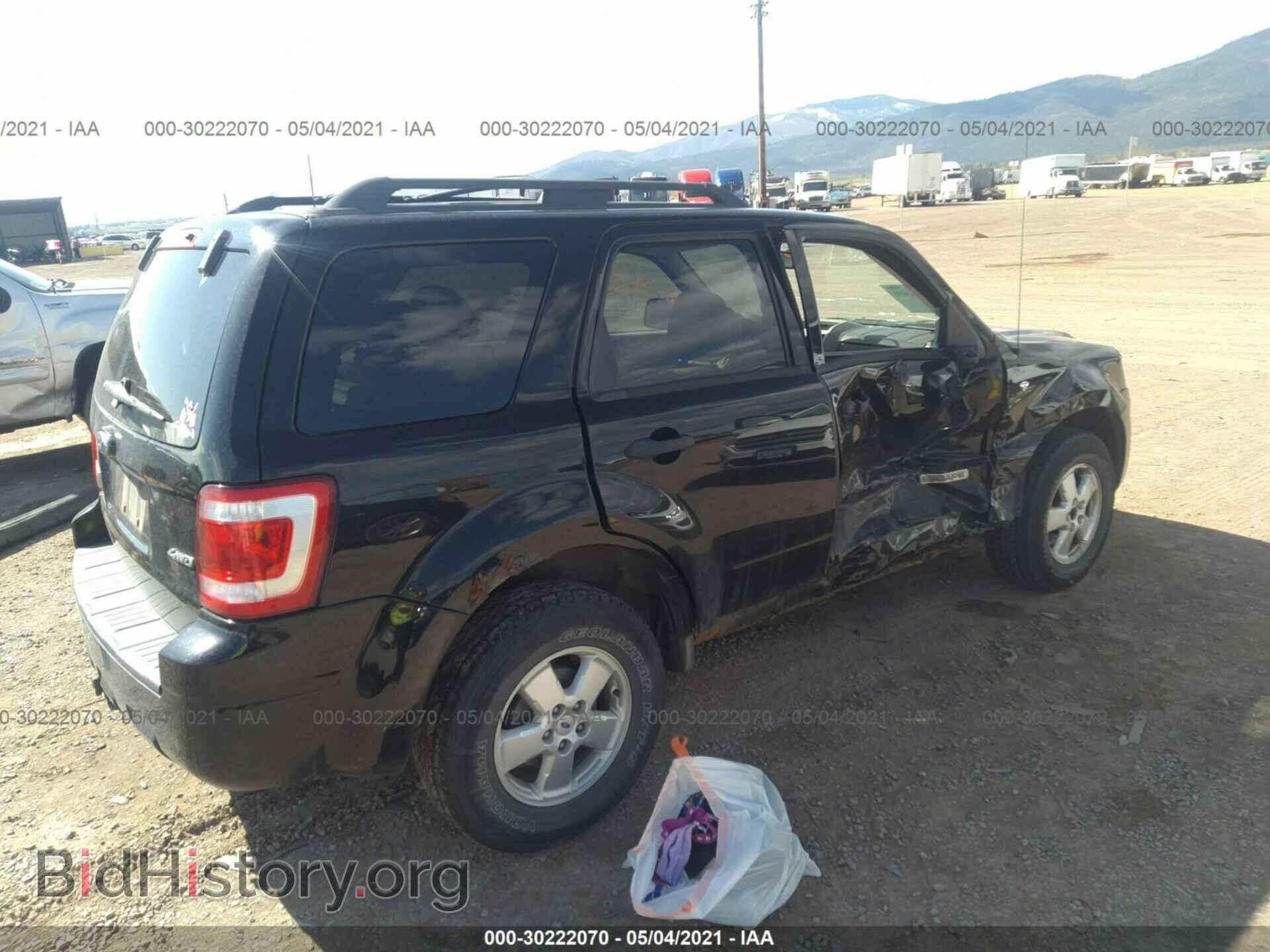 2008 FORD ESCAPE - VIN: 1FMCU93108KC34337 - Фото 4