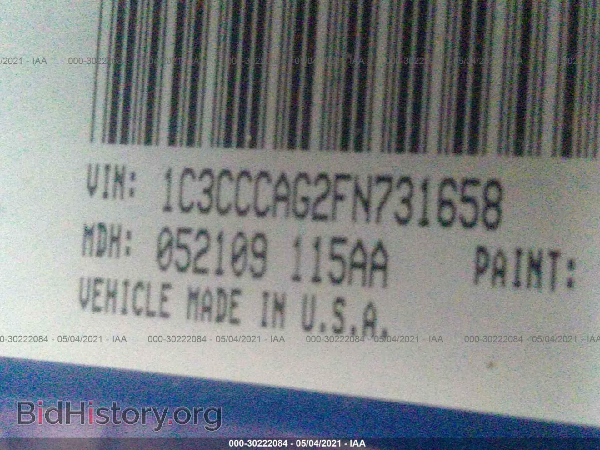 2015 CHRYSLER 200 - VIN: 1C3CCCAG2FN731658 - Фото 9
