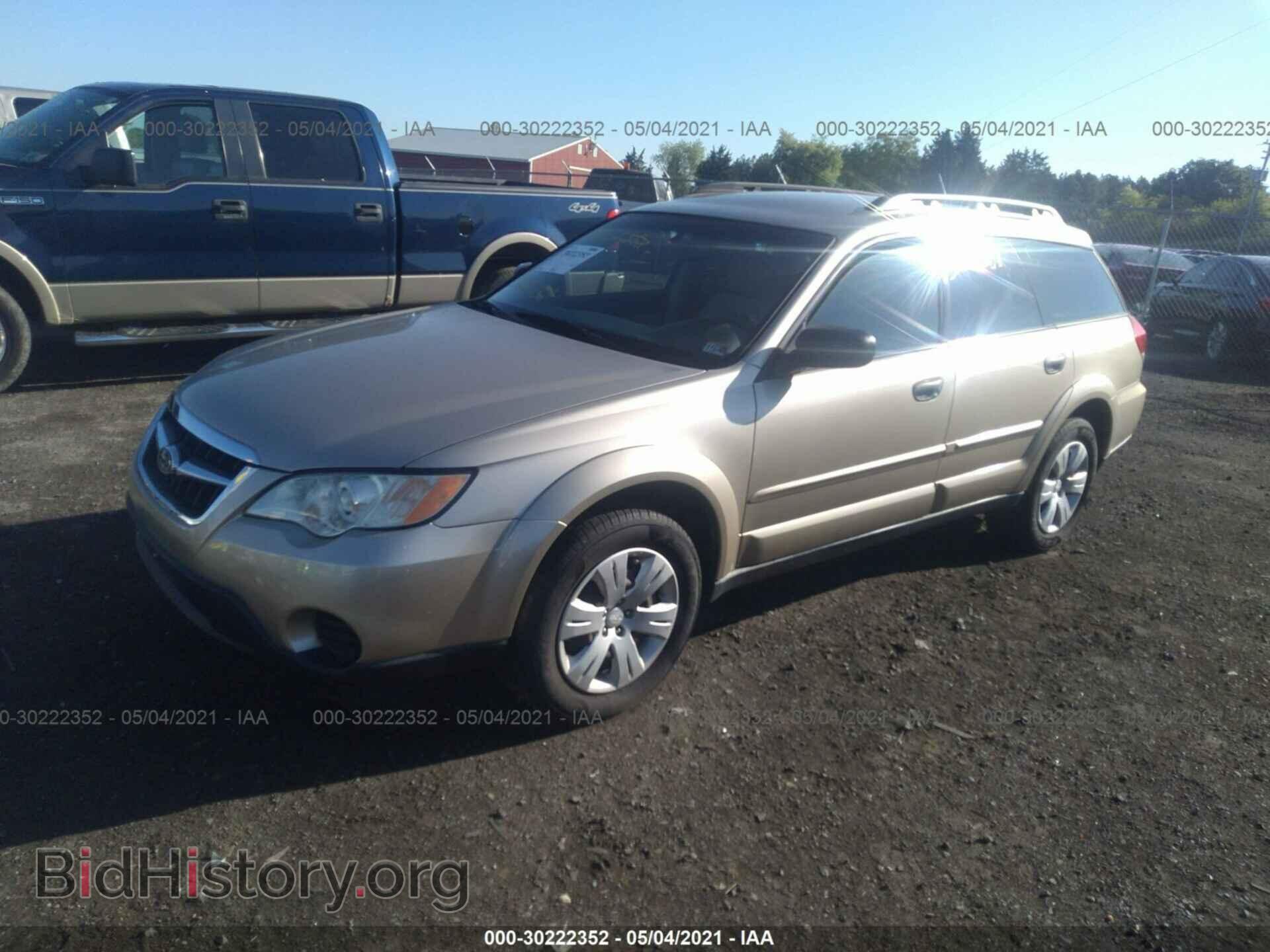 2008 SUBARU OUTBACK - VIN: 4S4BP60CX87348517 - Фото 2