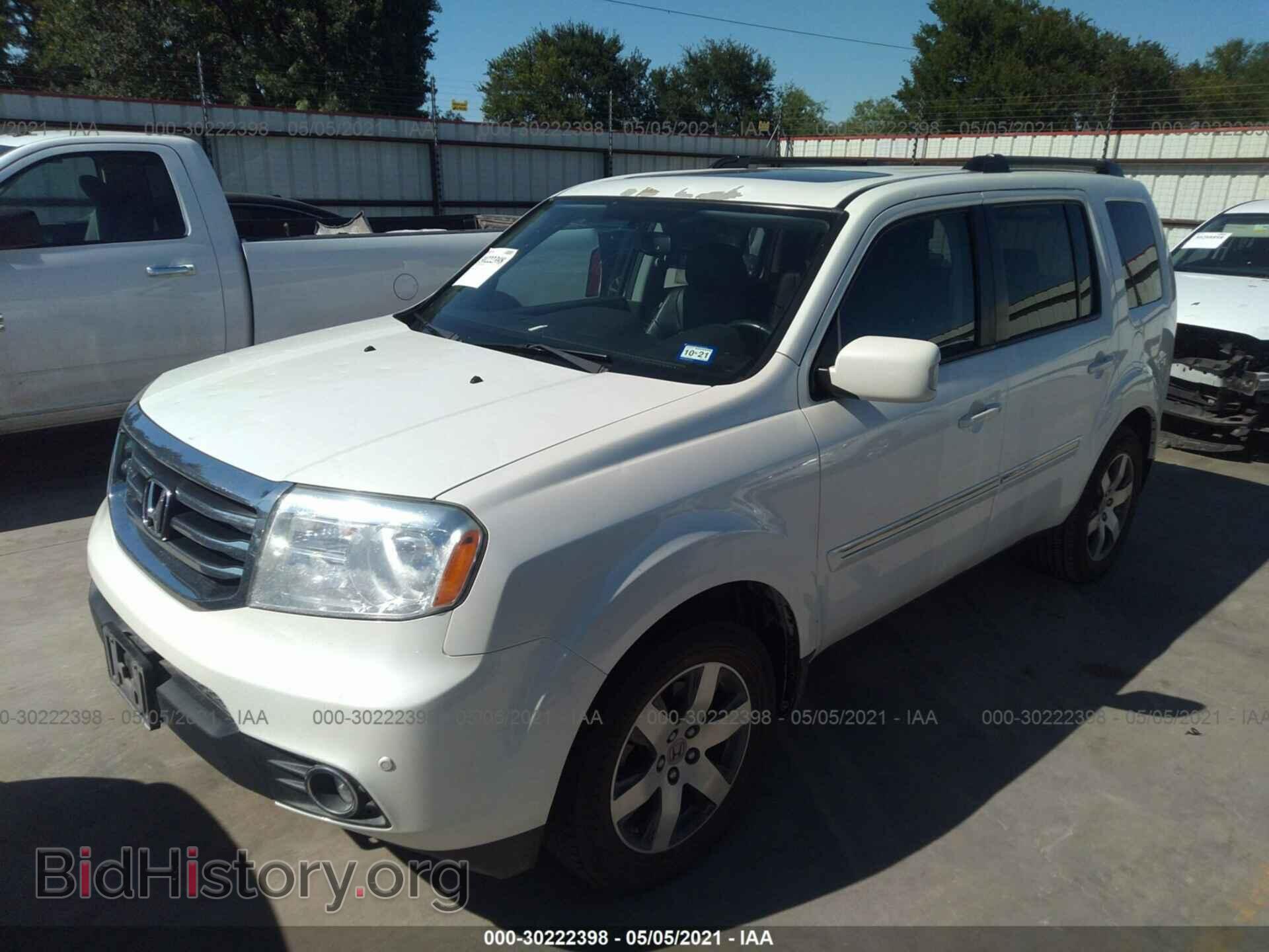 2013 HONDA PILOT - VIN: 5FNYF3H90DB004675 - Фото 2