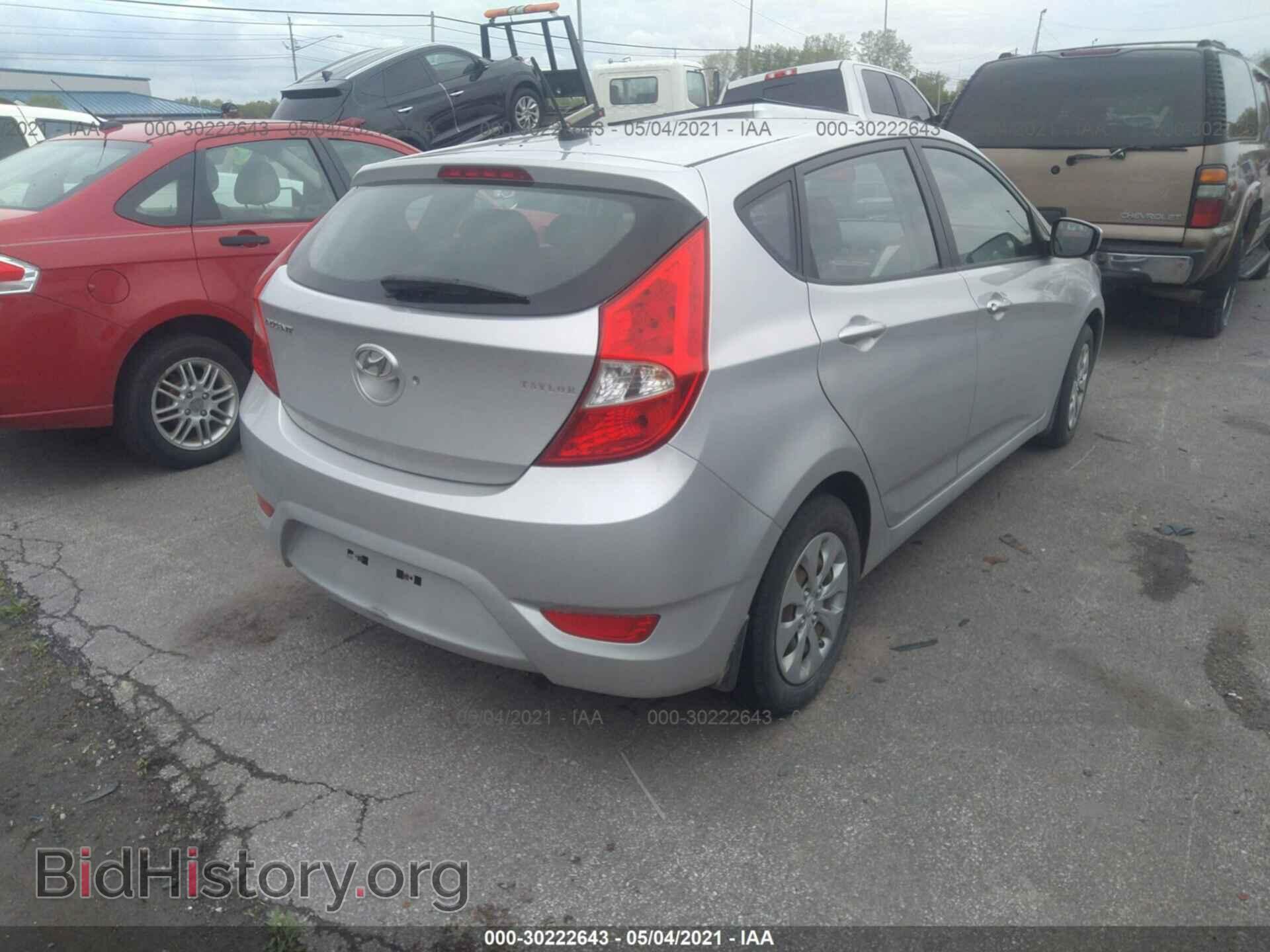 2015 HYUNDAI ACCENT - VIN: KMHCT5AE0FU203558 - Фото 4