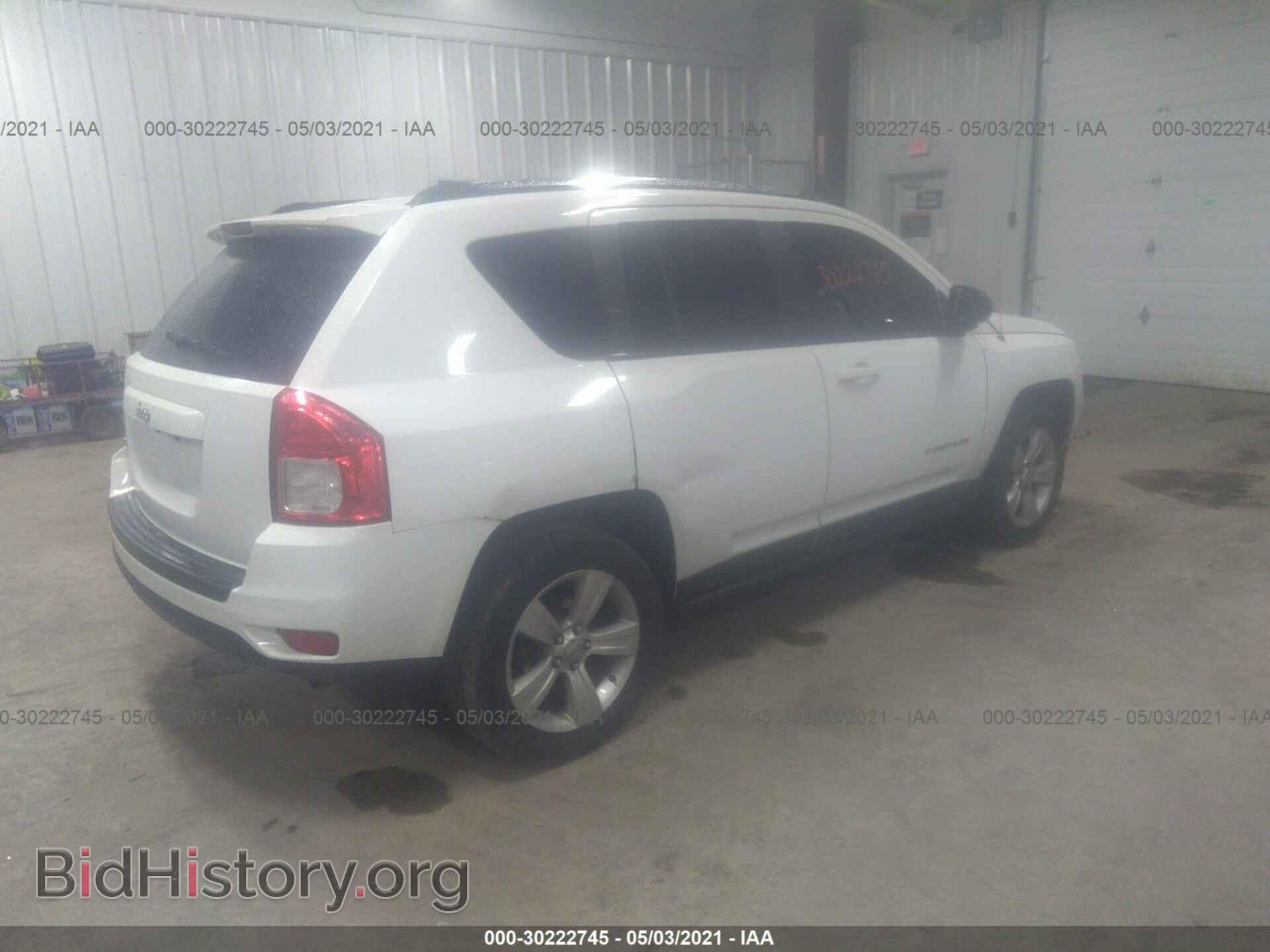 2011 JEEP COMPASS - VIN: 1J4NF1FB4BD222923 - Фото 4
