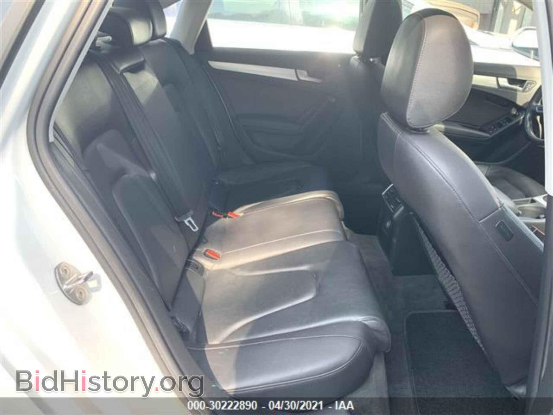 2012 AUDI A4 - VIN: WAUFFAFL7CN011159 - Фото 8