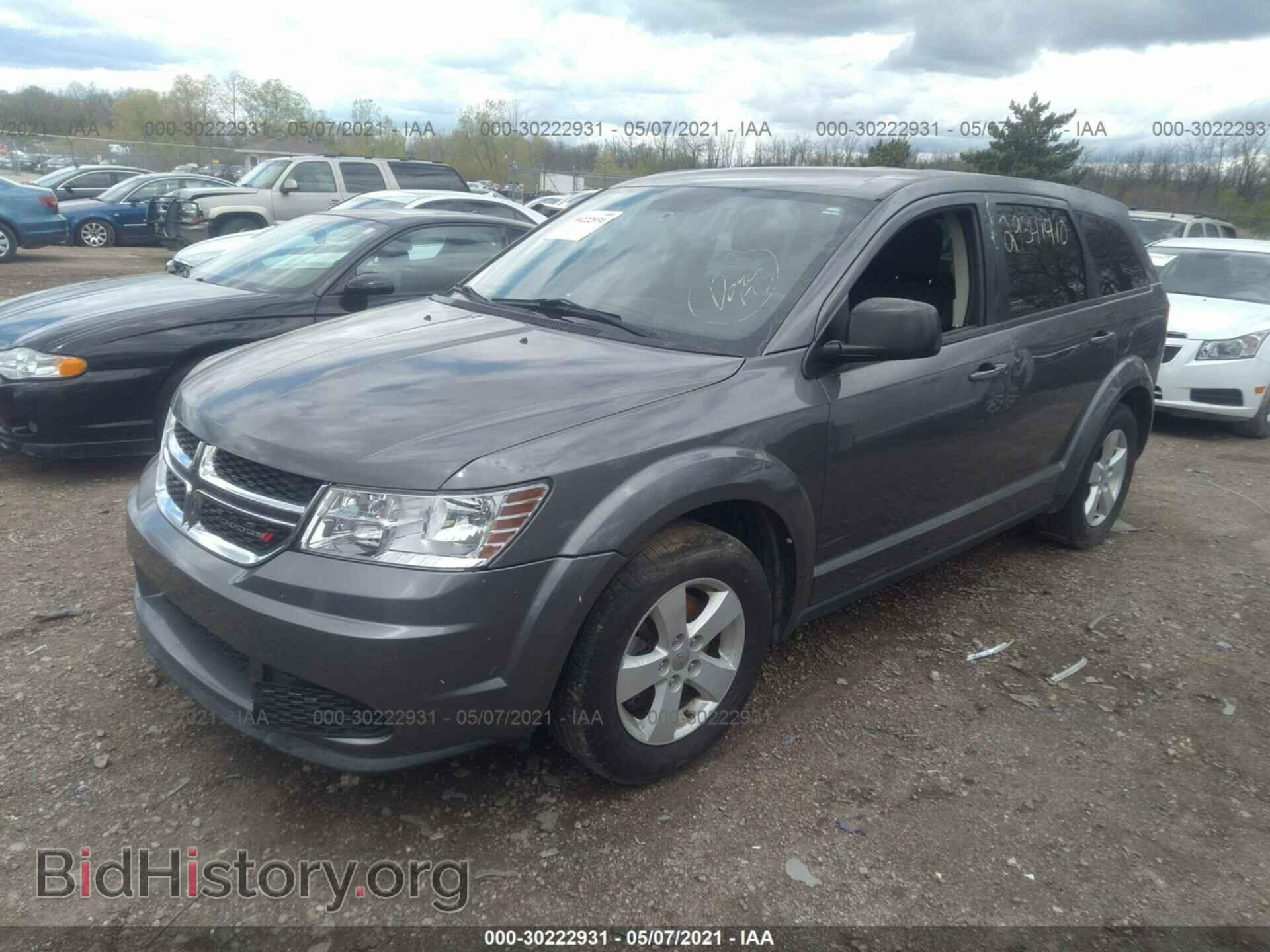 2013 DODGE JOURNEY - VIN: 3C4PDCAB2DT547283 - Фото 2