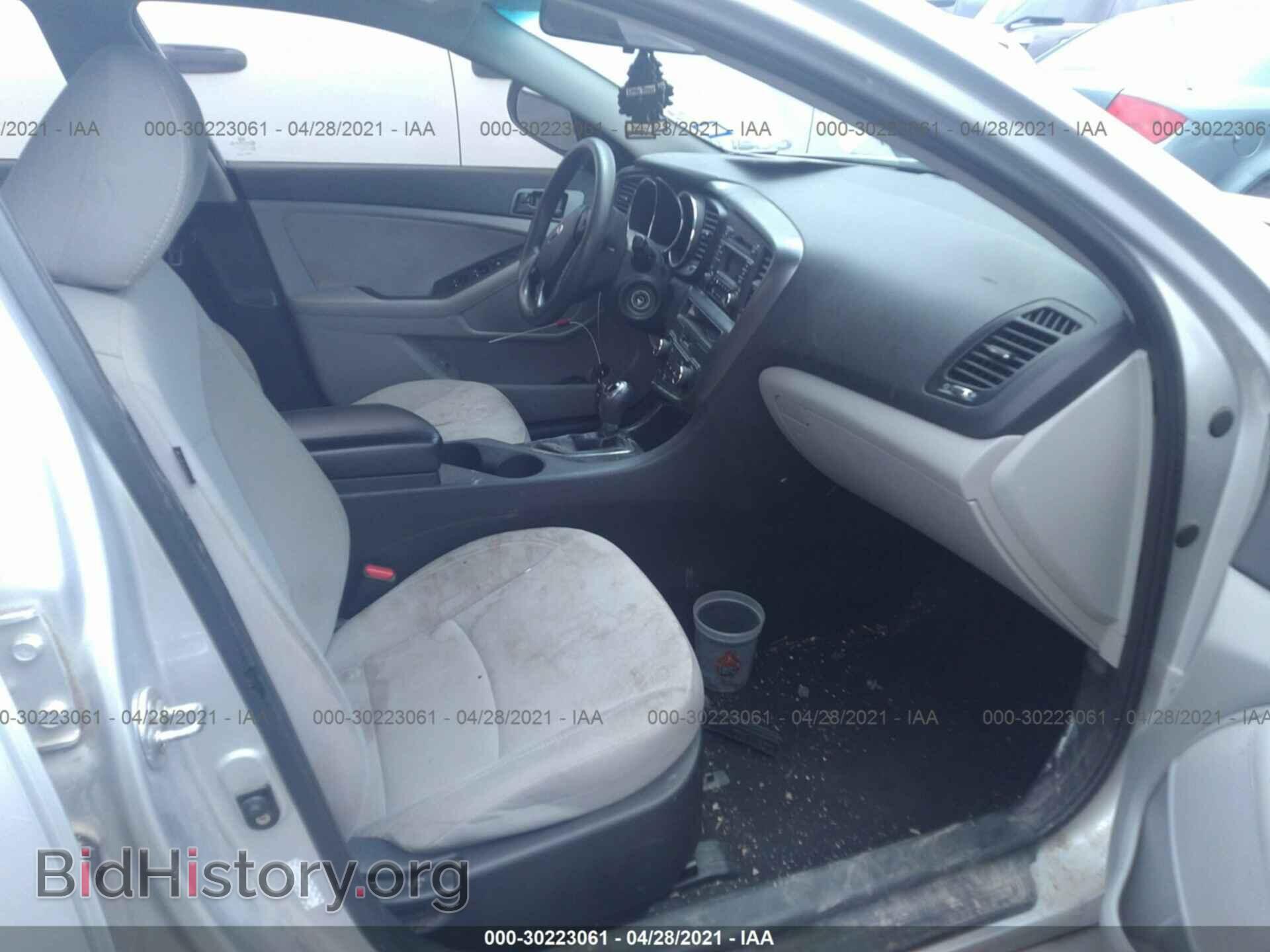 2013 KIA OPTIMA - VIN: KNAGM4A71D5385595 - Photo 5