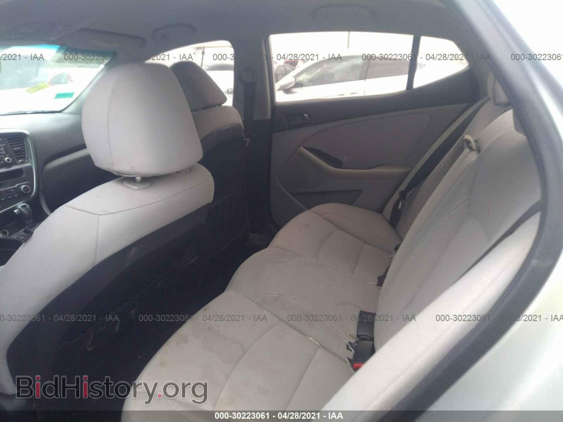 2013 KIA OPTIMA - VIN: KNAGM4A71D5385595 - Photo 8